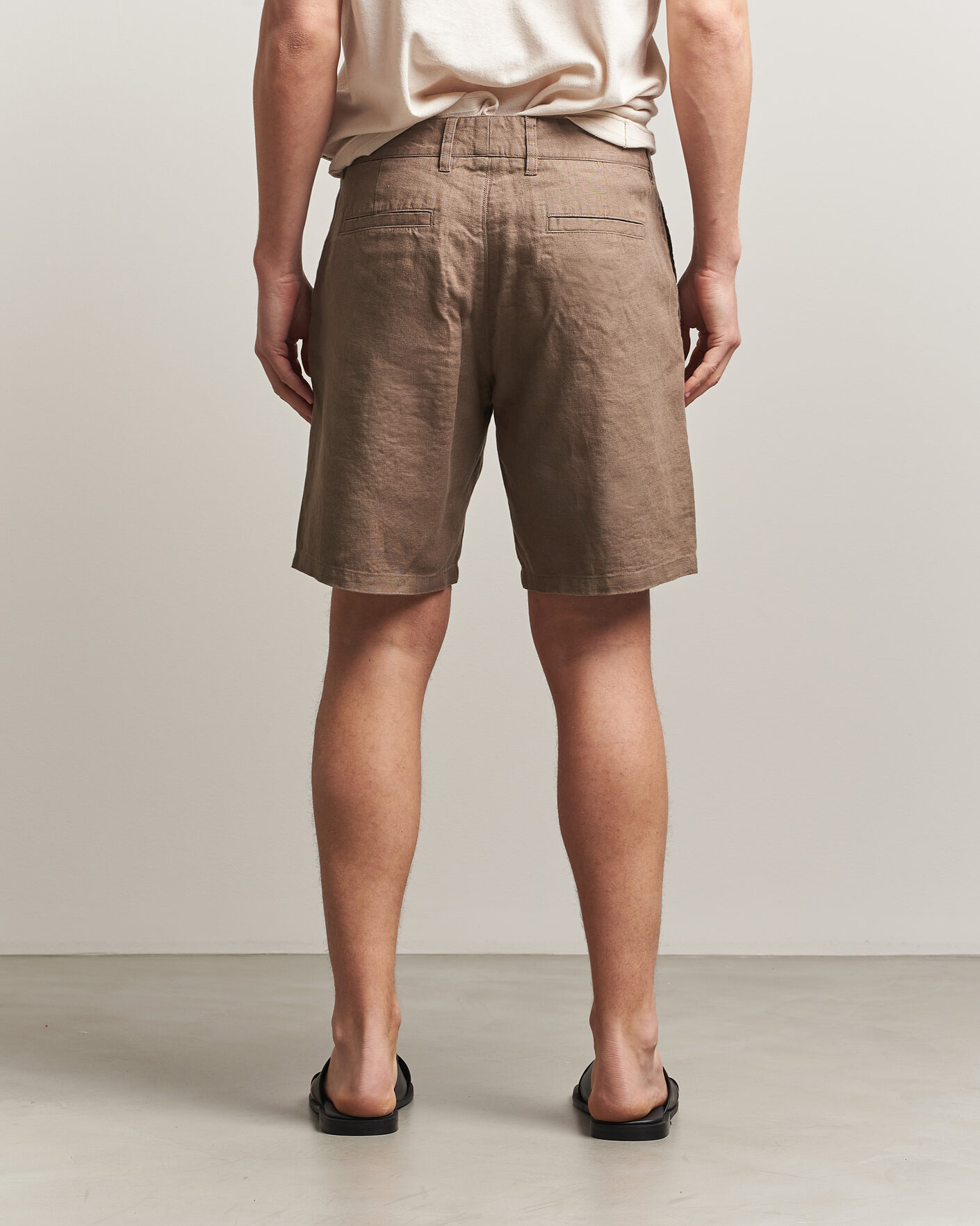 Herren | Shorts | NN07 | Aden Linen Shorts Clay Mirage