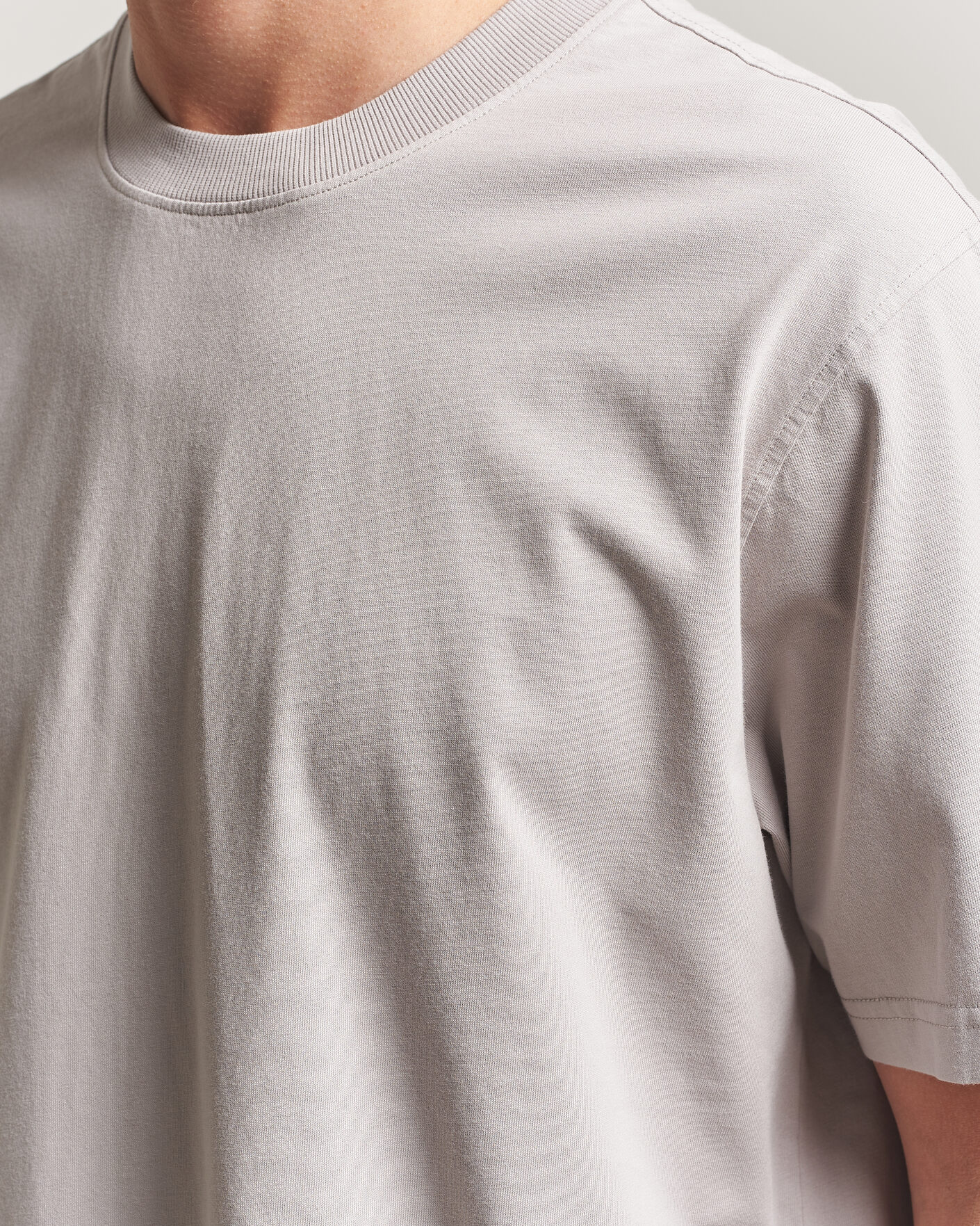 Herren | T-Shirts | NN07 | Adam Crew Neck T-Shirt Moon Dust