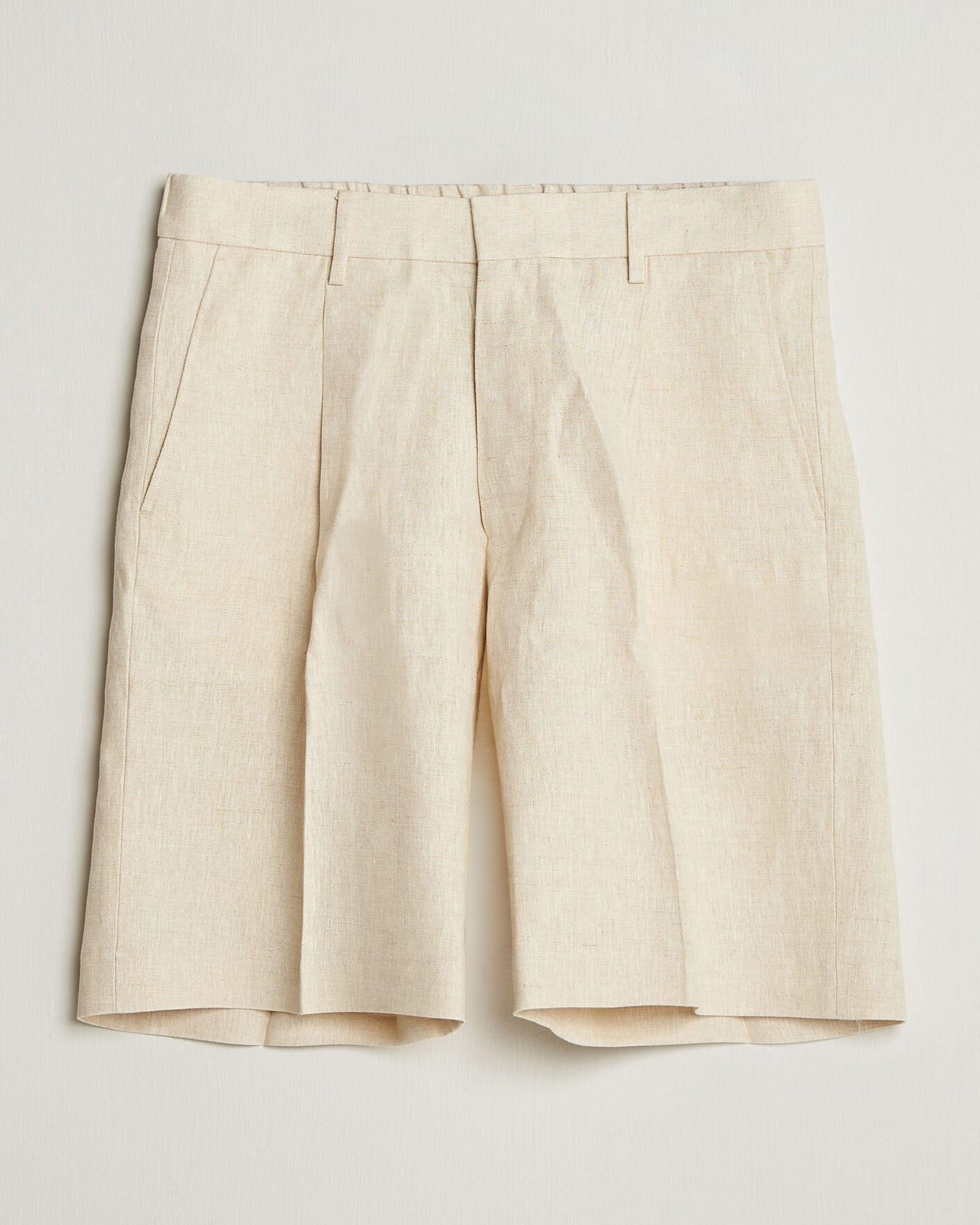 Herren | Shorts | NN07 | Kay Relaxed Fit Linen Drawstring Shorts Oat