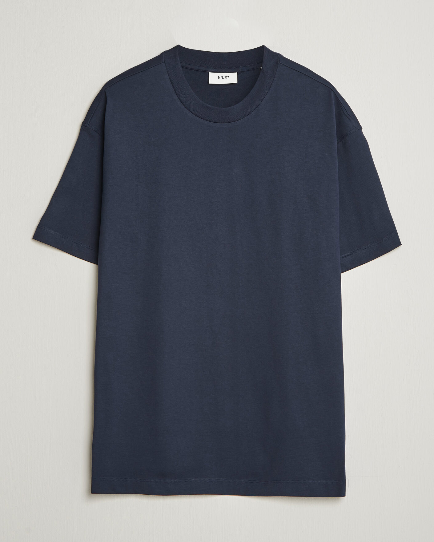 Herren |  | NN07 | Lionel Suvin Cotton Crew Neck T-Shirt Navy Blue