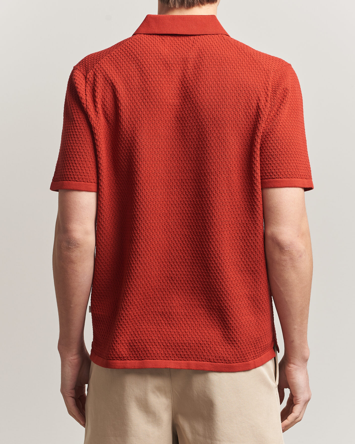 Herren | Poloshirts | NN07 | Paul Knitted Polo Sienna Heat
