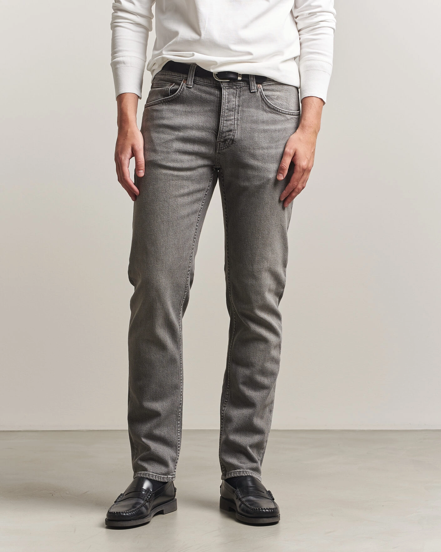 Herren | Jeans | Nudie Jeans | Solid Ollie Jeans Pale Ash