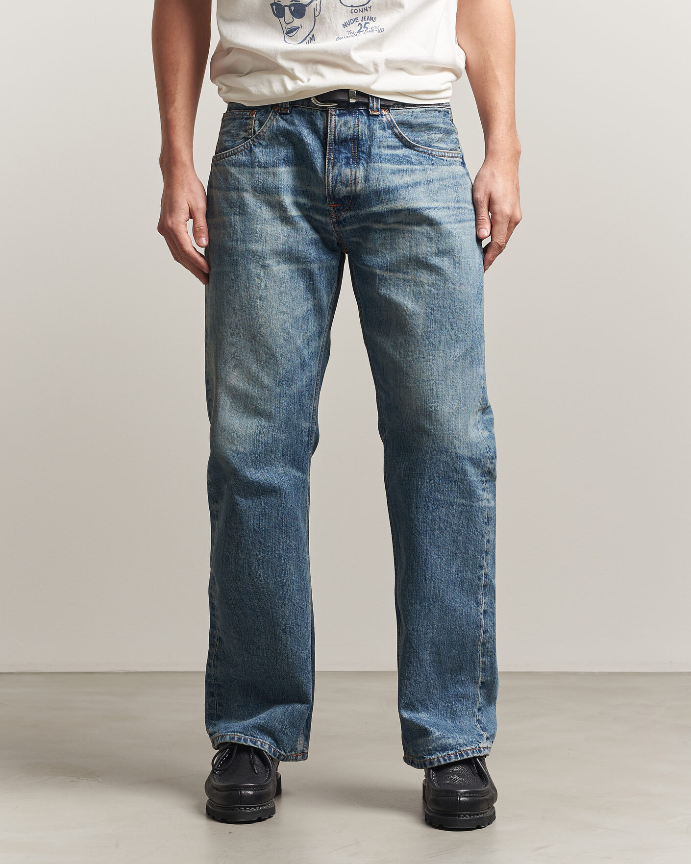 Herren | Jeans | Nudie Jeans | Regular Alf Jeans Silver Tracks
