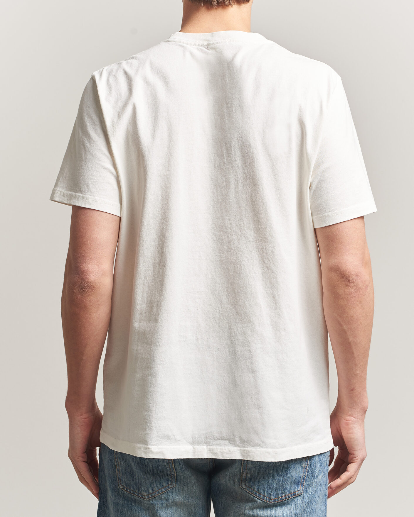Herren | T-Shirts | Nudie Jeans | Roy Fab Four T-Shirt Chalk White