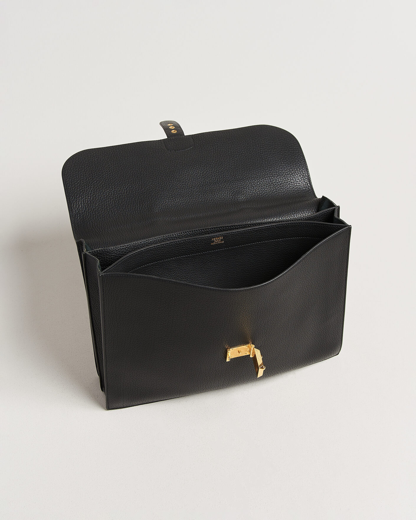 Herren | Pre-Owned & Vintage Bags | Hermès Pre-Owned | Sac à Dépêches 41 Black