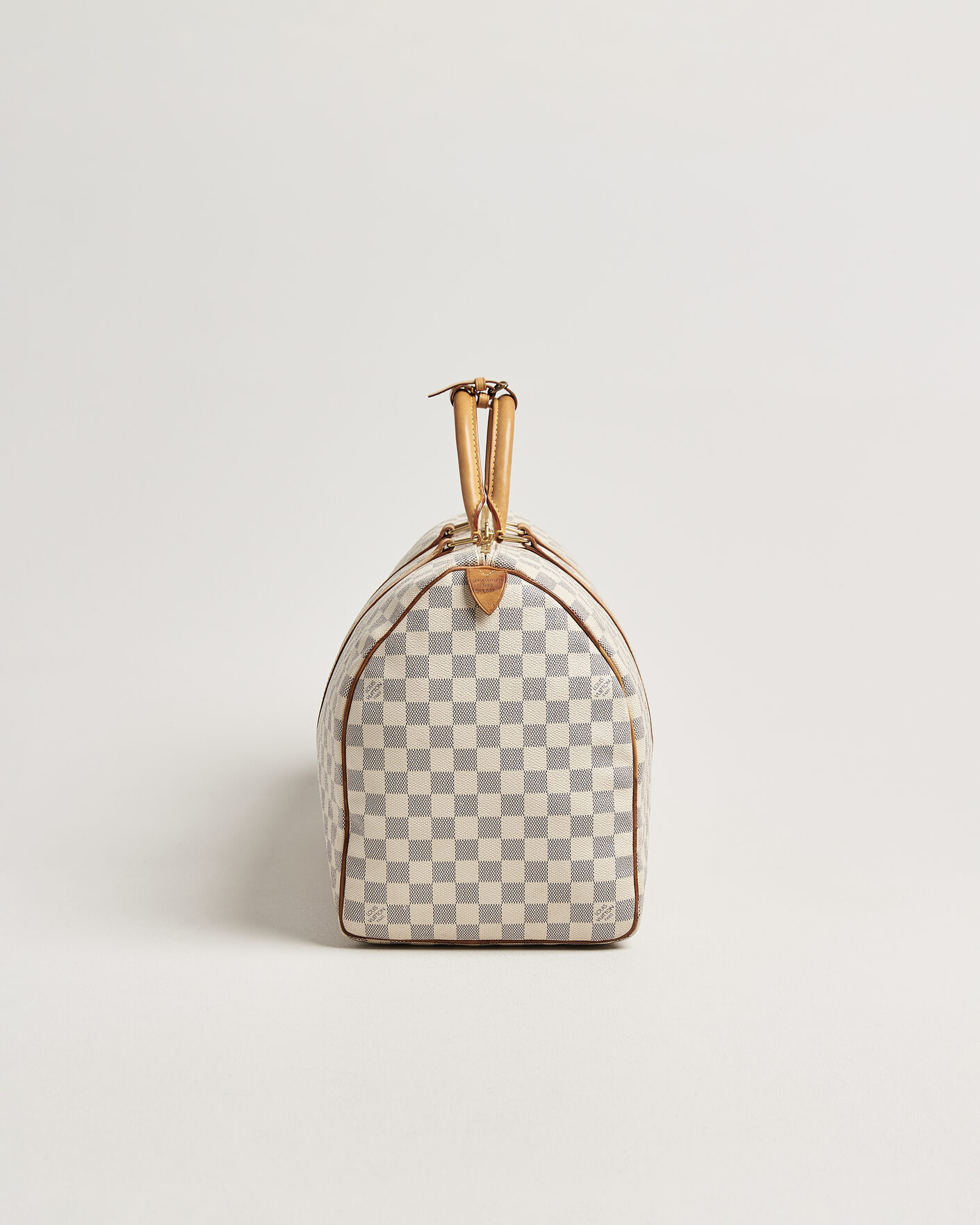 Herren | Pre-Owned & Vintage Bags | Louis Vuitton Pre-Owned | Keepall 50 Damier Azur