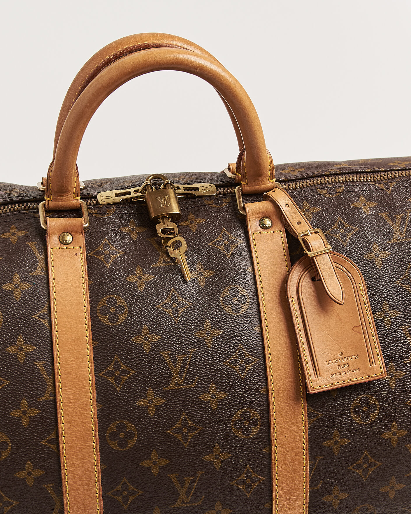 Herren | Pre-Owned & Vintage Bags | Louis Vuitton Pre-Owned | Keepall 55 Bandouliére Monogram