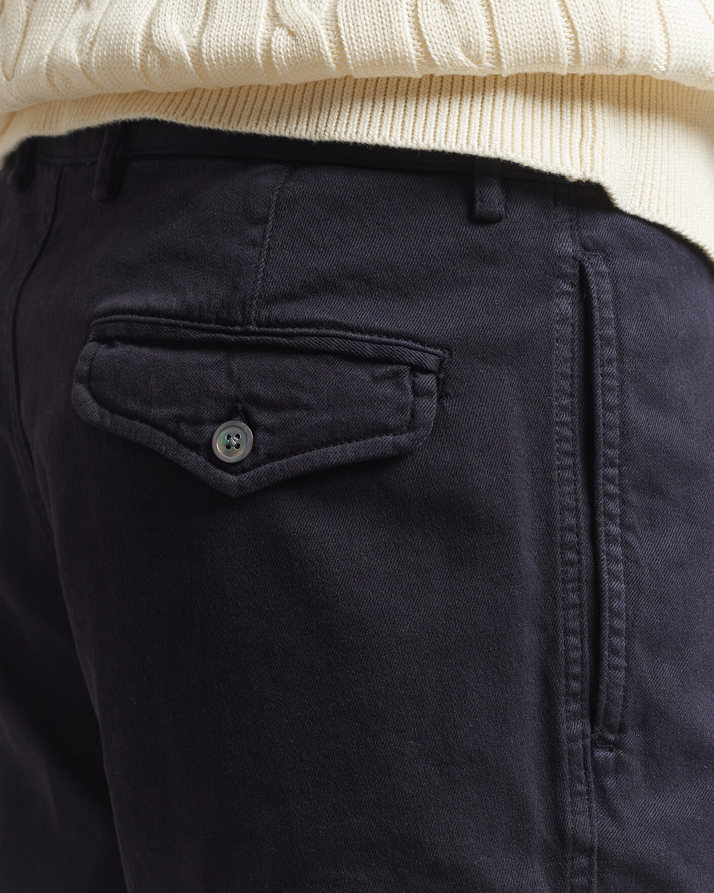 Herren | Shorts | Oscar Jacobson | Tanker Pleat Shorts Navy