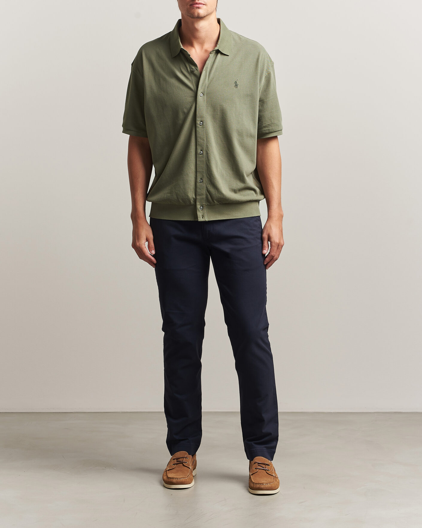 Herren | Poloshirts | Polo Ralph Lauren | Buttoned Polo Cruise Olive