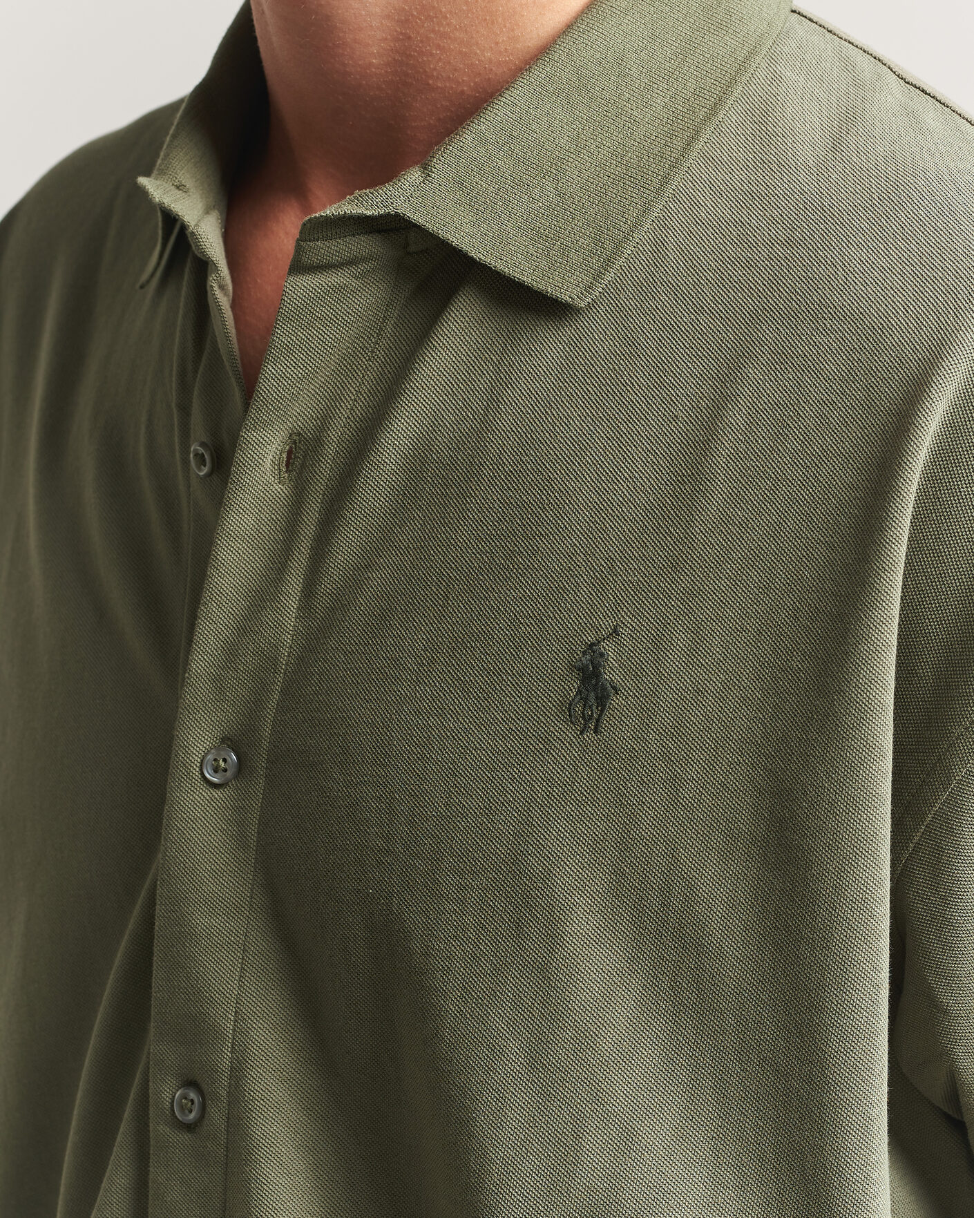 Herren | Poloshirts | Polo Ralph Lauren | Buttoned Polo Cruise Olive