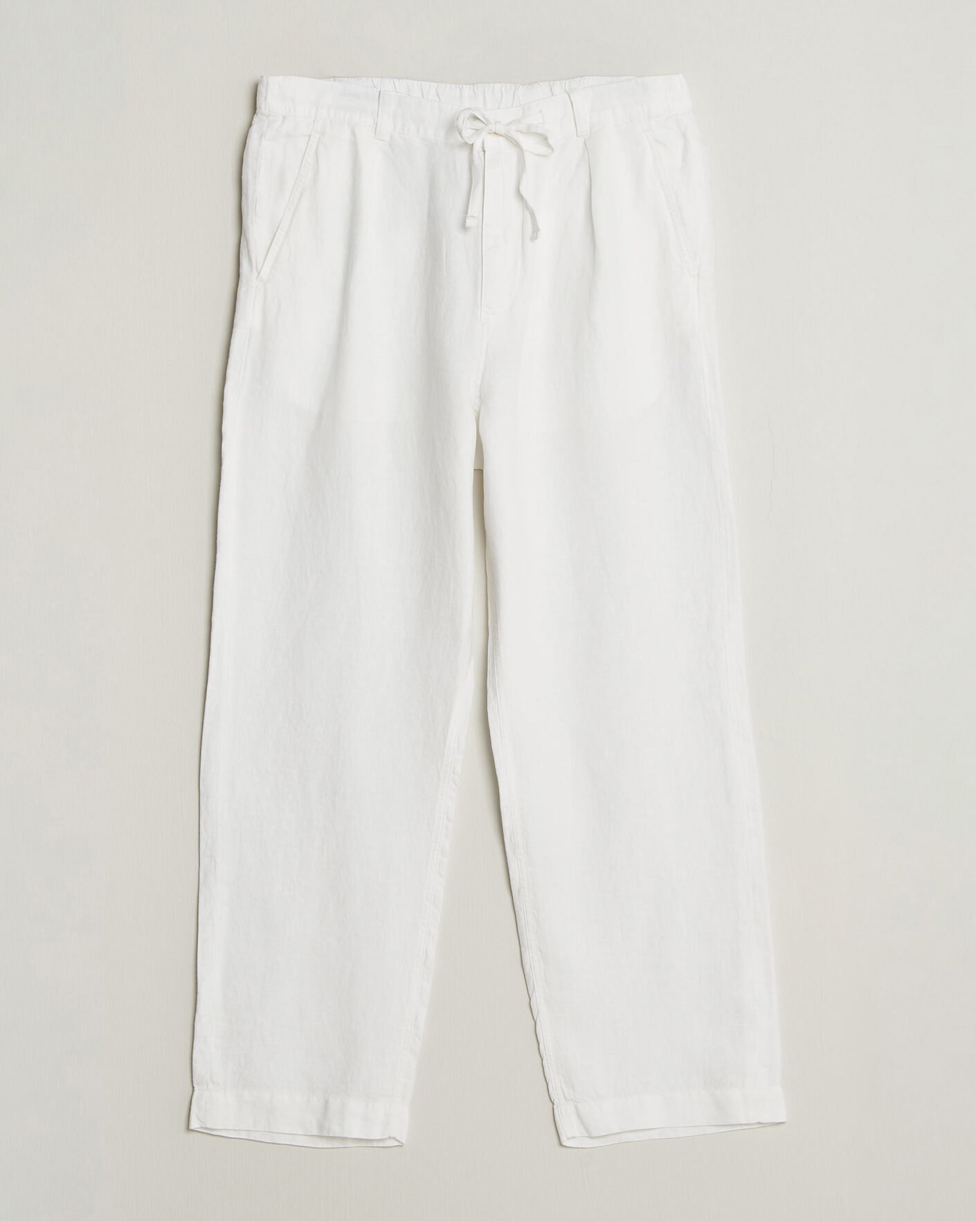 Herren | Hosen | Polo Ralph Lauren | Easy Fit Pleated Trousers Ceramic White
