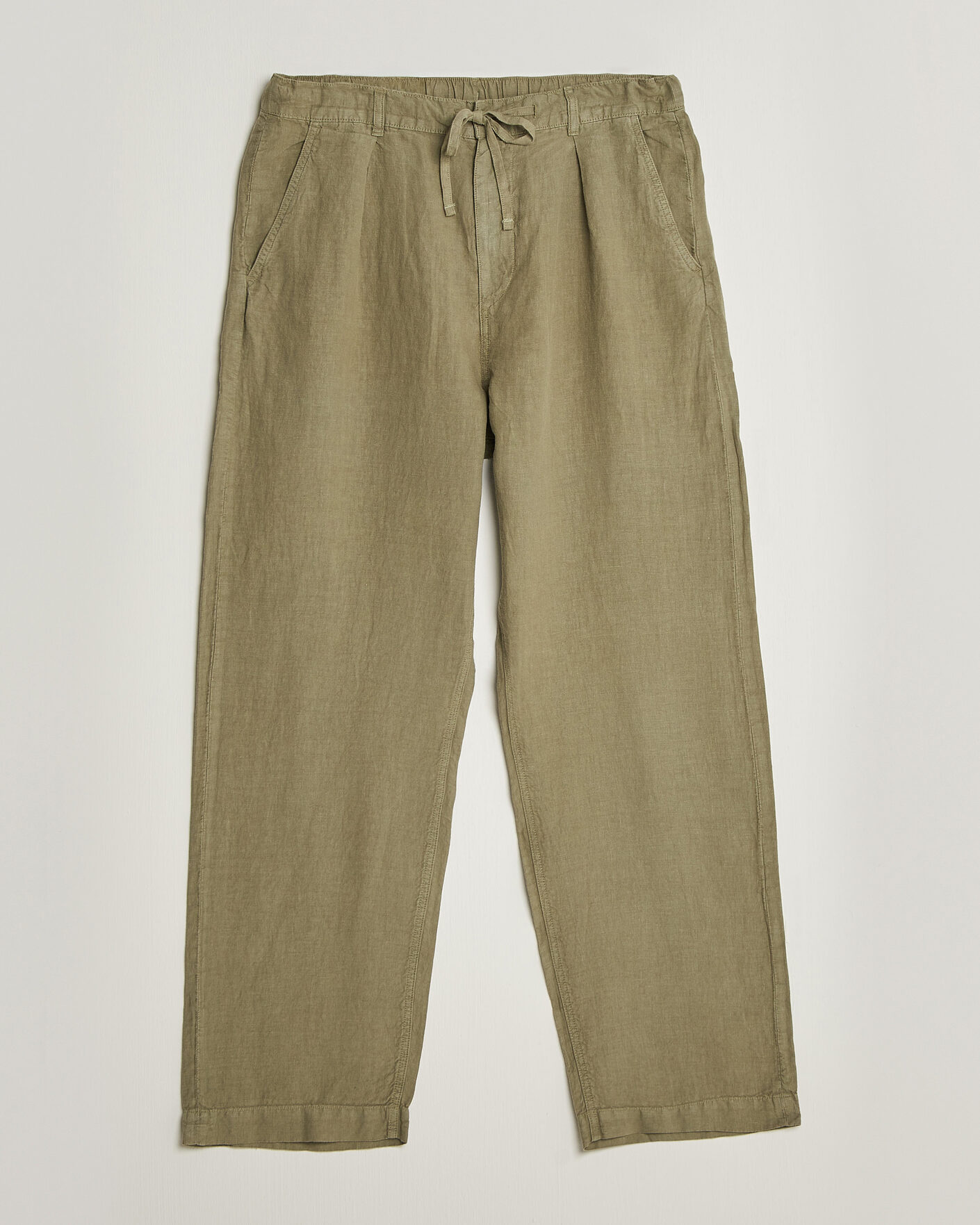 Herren | Hosen | Polo Ralph Lauren | Easy Fit Pleated Trousers Sage Green