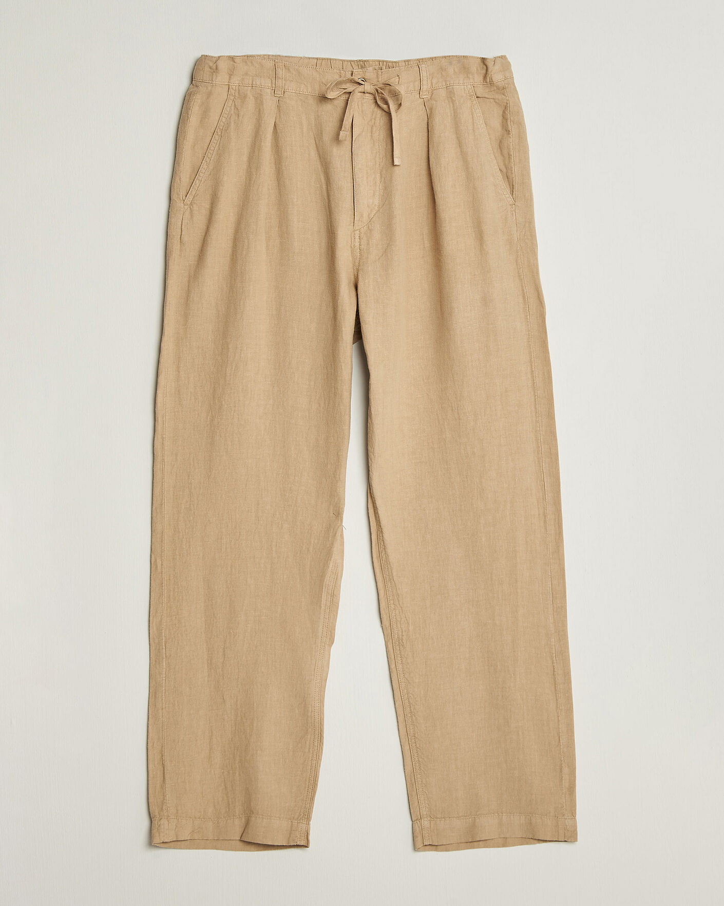 Herren | Hosen | Polo Ralph Lauren | Easy Fit Pleated Trousers Coastal Beige