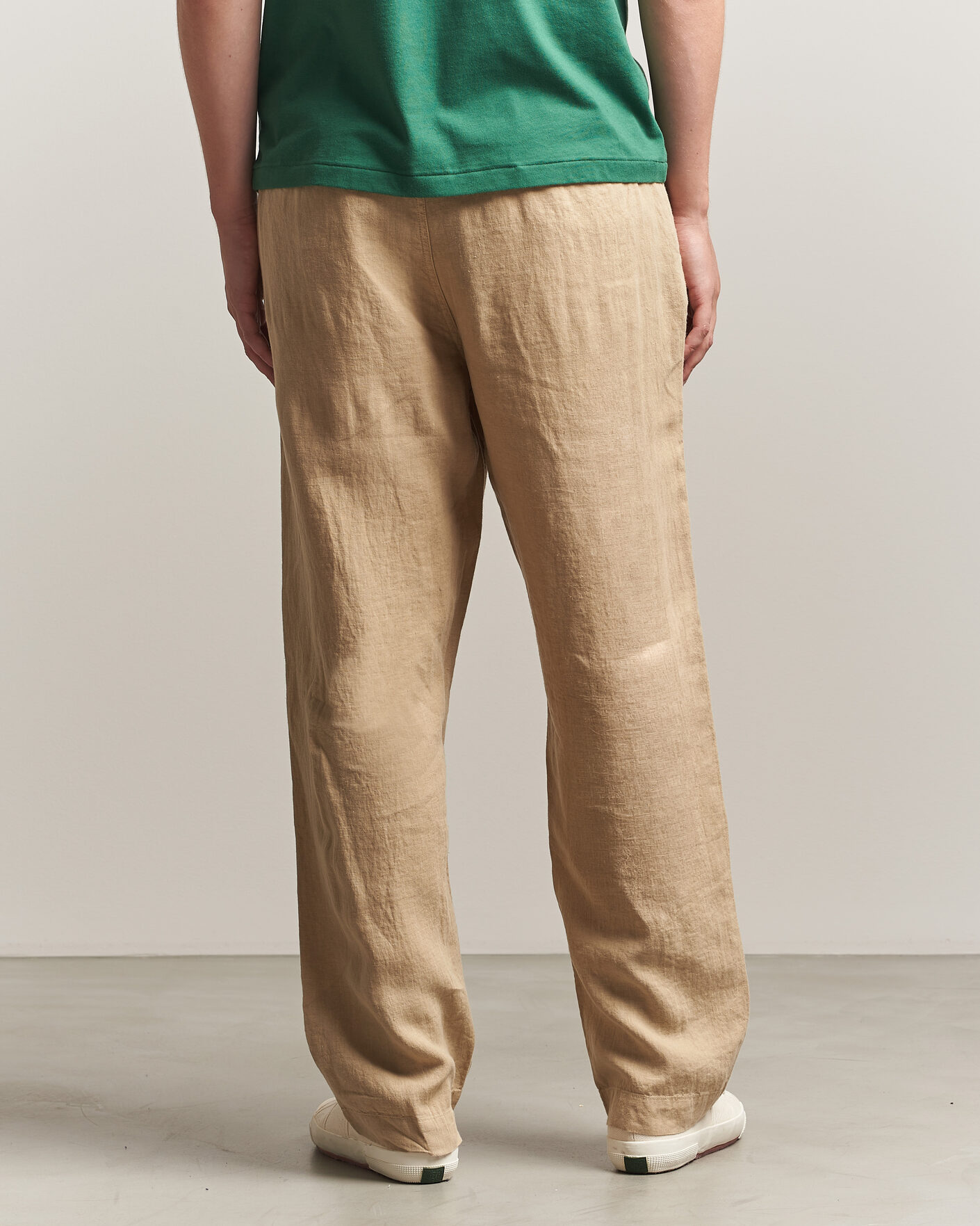 Herren | Hosen | Polo Ralph Lauren | Easy Fit Pleated Trousers Coastal Beige