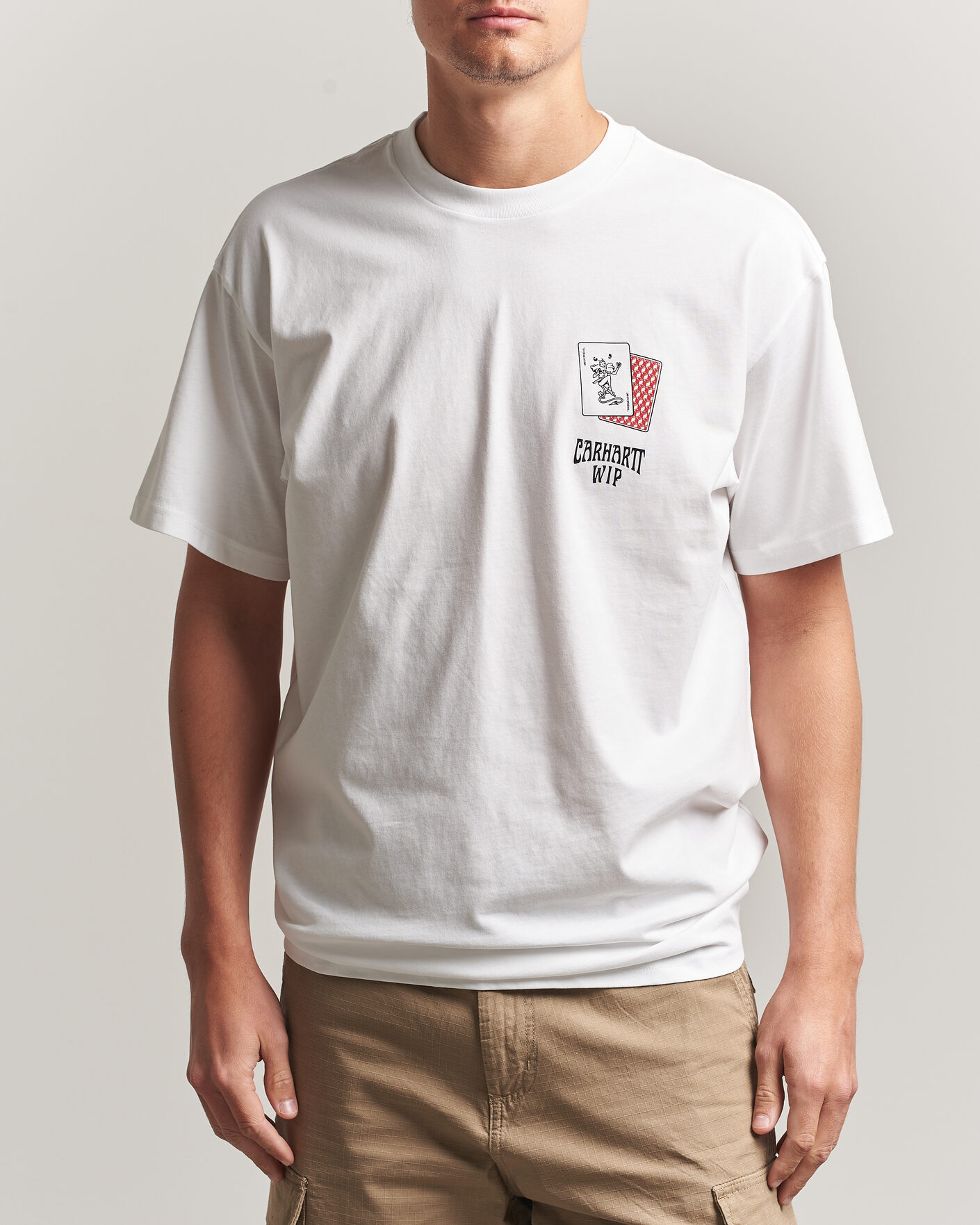 Herren | T-Shirts | Carhartt WIP | Playing Cards T-Shirt White