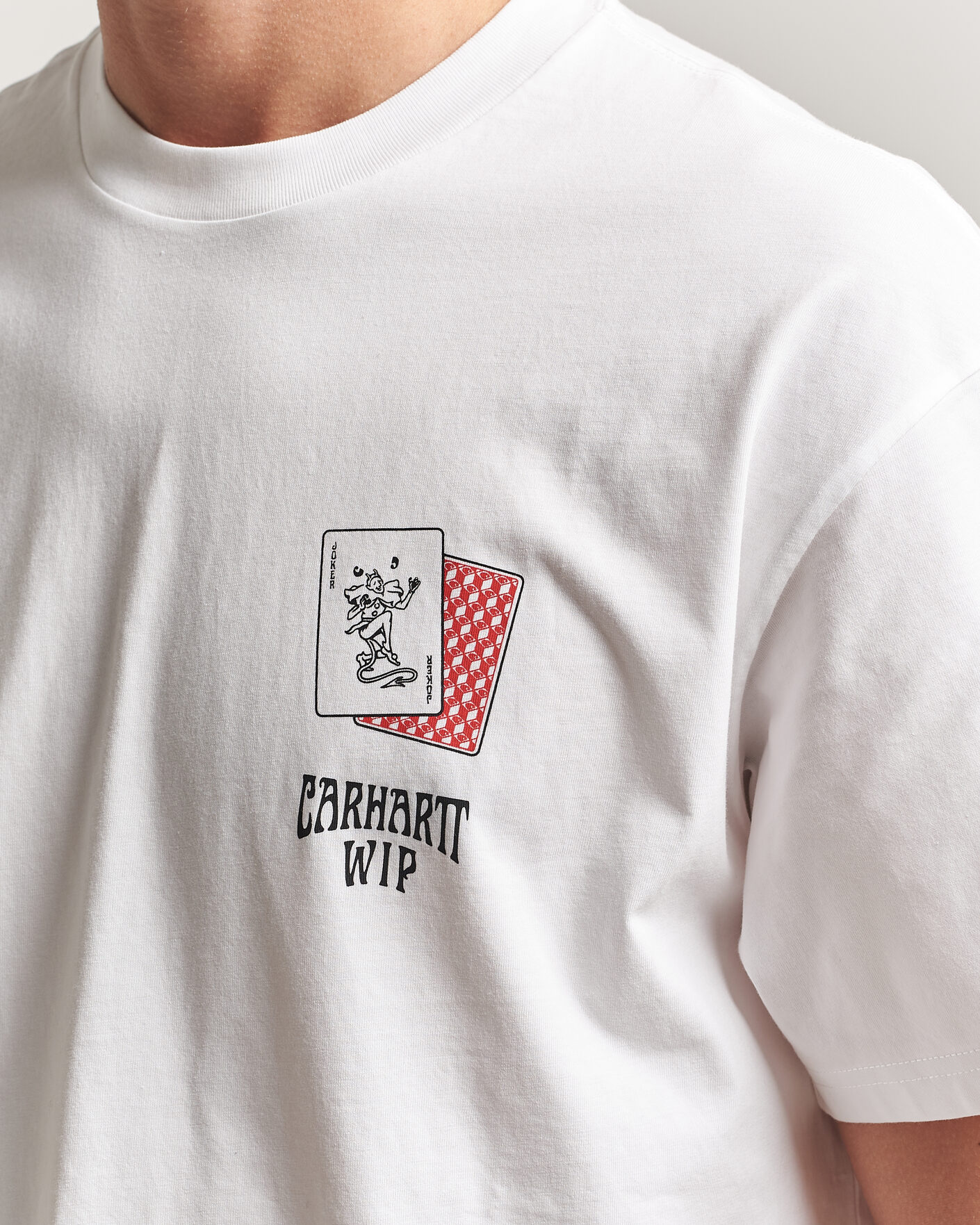 Herren | T-Shirts | Carhartt WIP | Playing Cards T-Shirt White