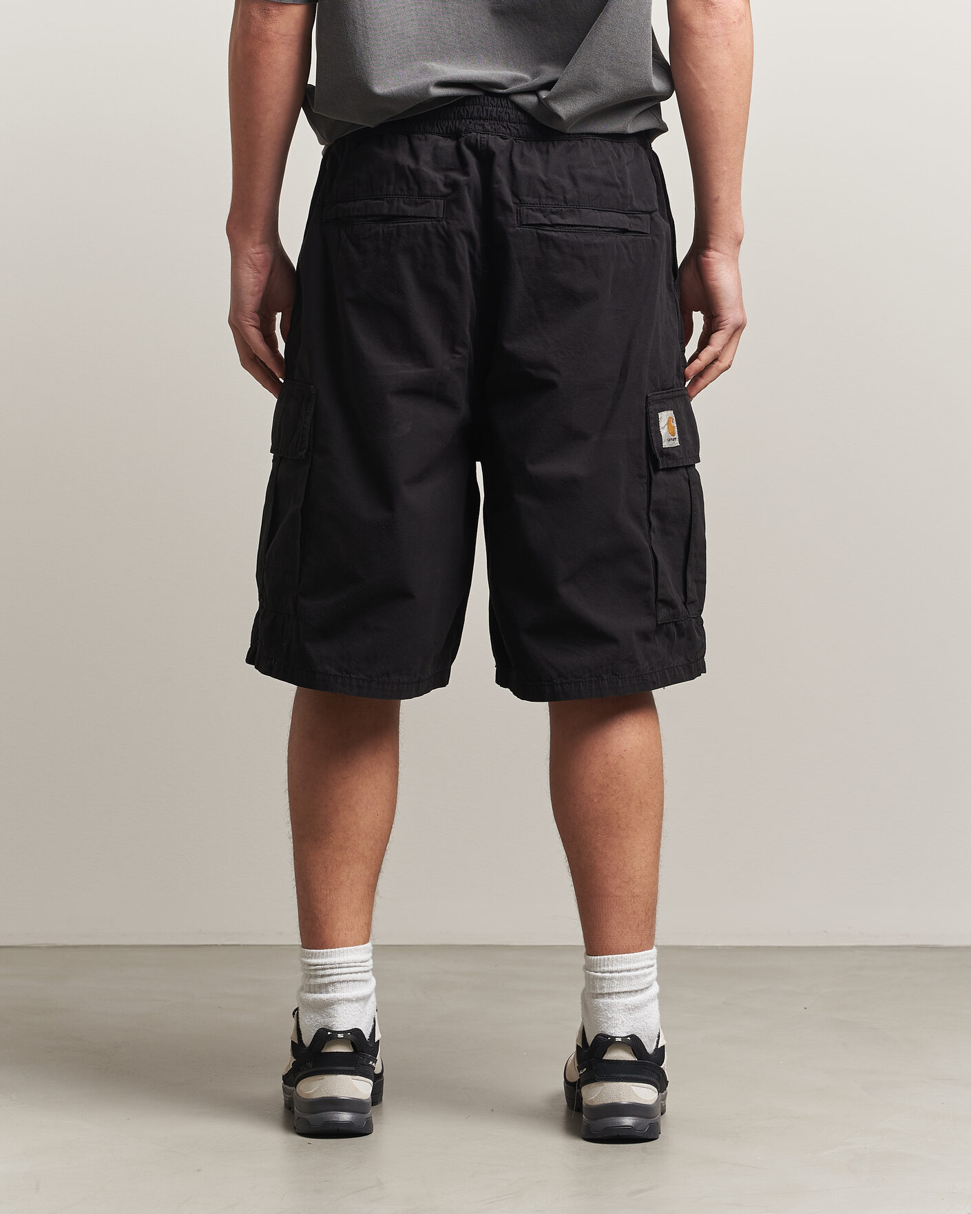 Herren | Shorts | Carhartt WIP | Mandler Cargo Cotton Poplin Shorts Black