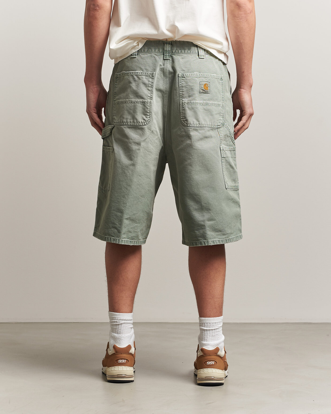 Herren | Shorts | Carhartt WIP | OG Dearborn Canvas Double Knee Shorts Shady Green