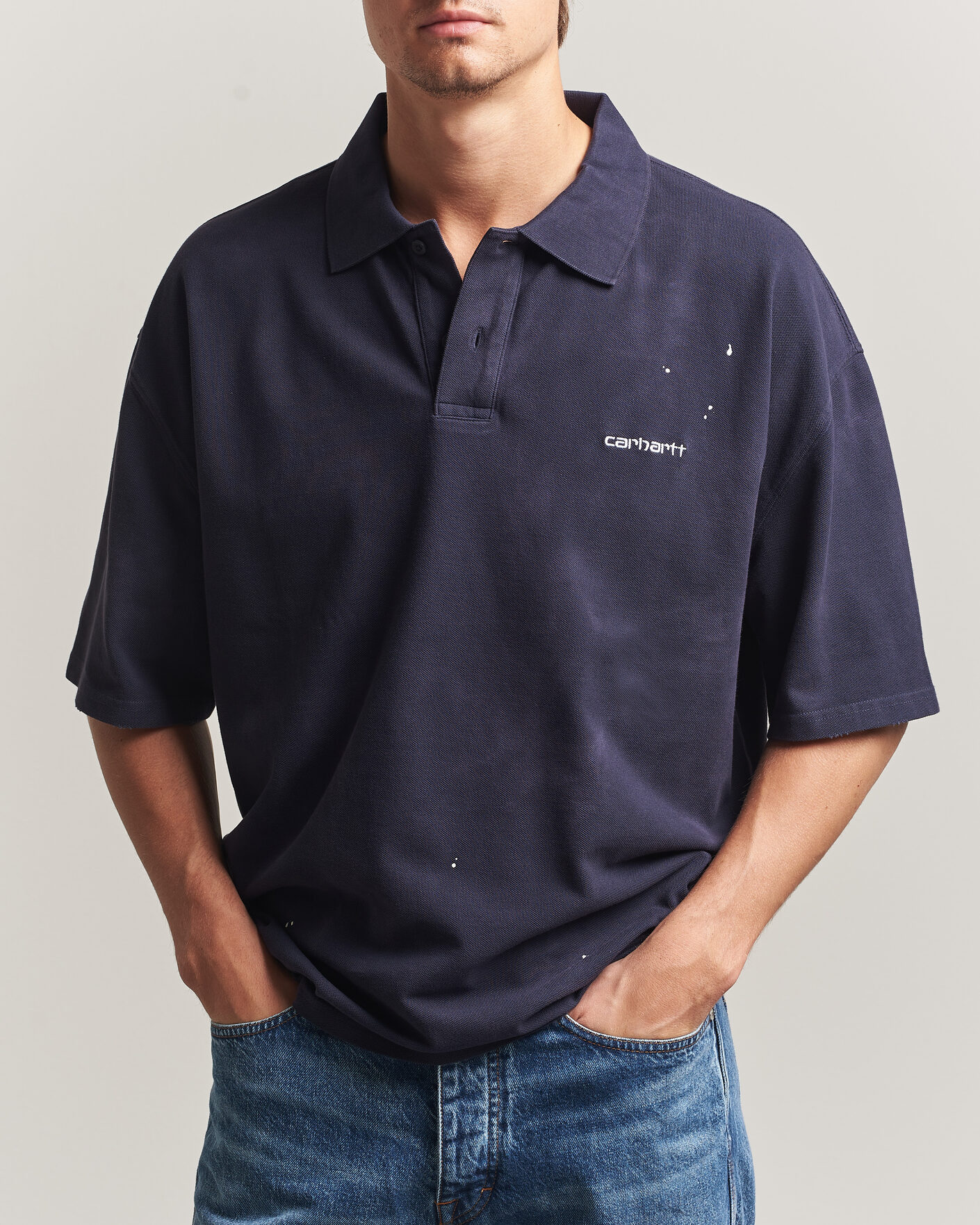 Herren | Poloshirts | Carhartt WIP | Painter Polo Dark Navy