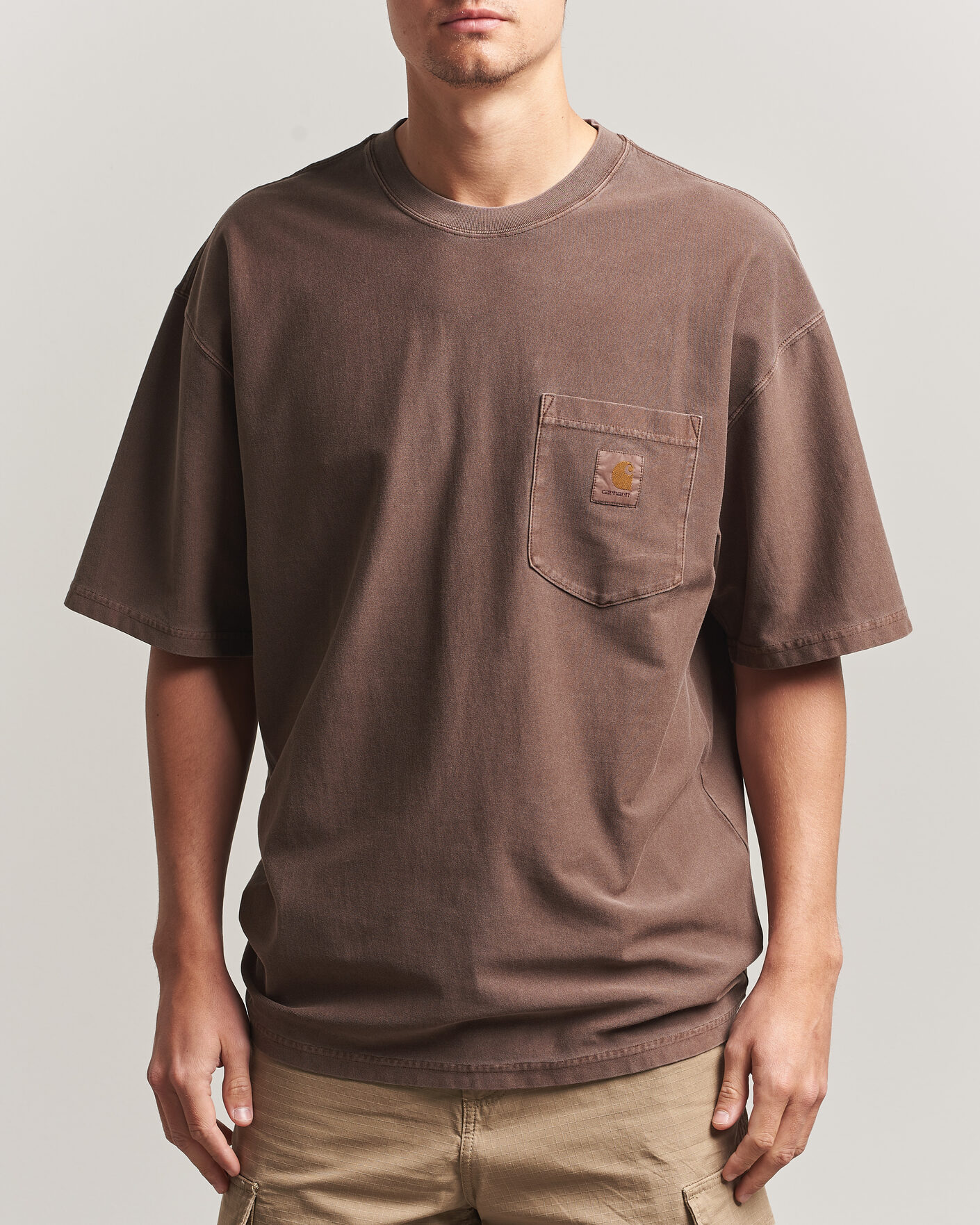 Herren | T-Shirts | Carhartt WIP | Loose Pocket T-Shirt Tobacco