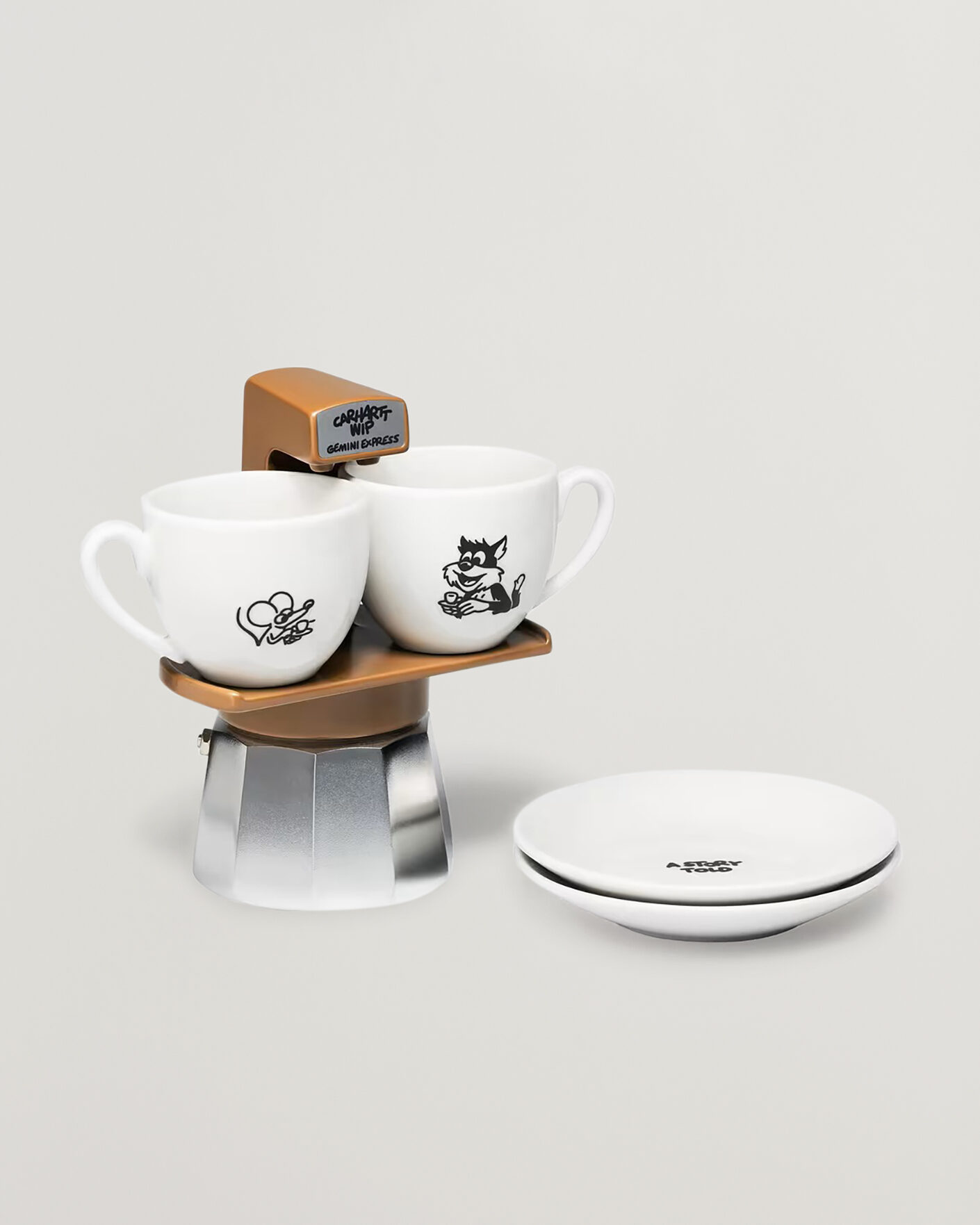 Herren | Carhartt WIP Gemini Express Coffee Break Espresso Maker Brown | Carhartt WIP | Gemini Express Coffee Break Espresso Maker Brown