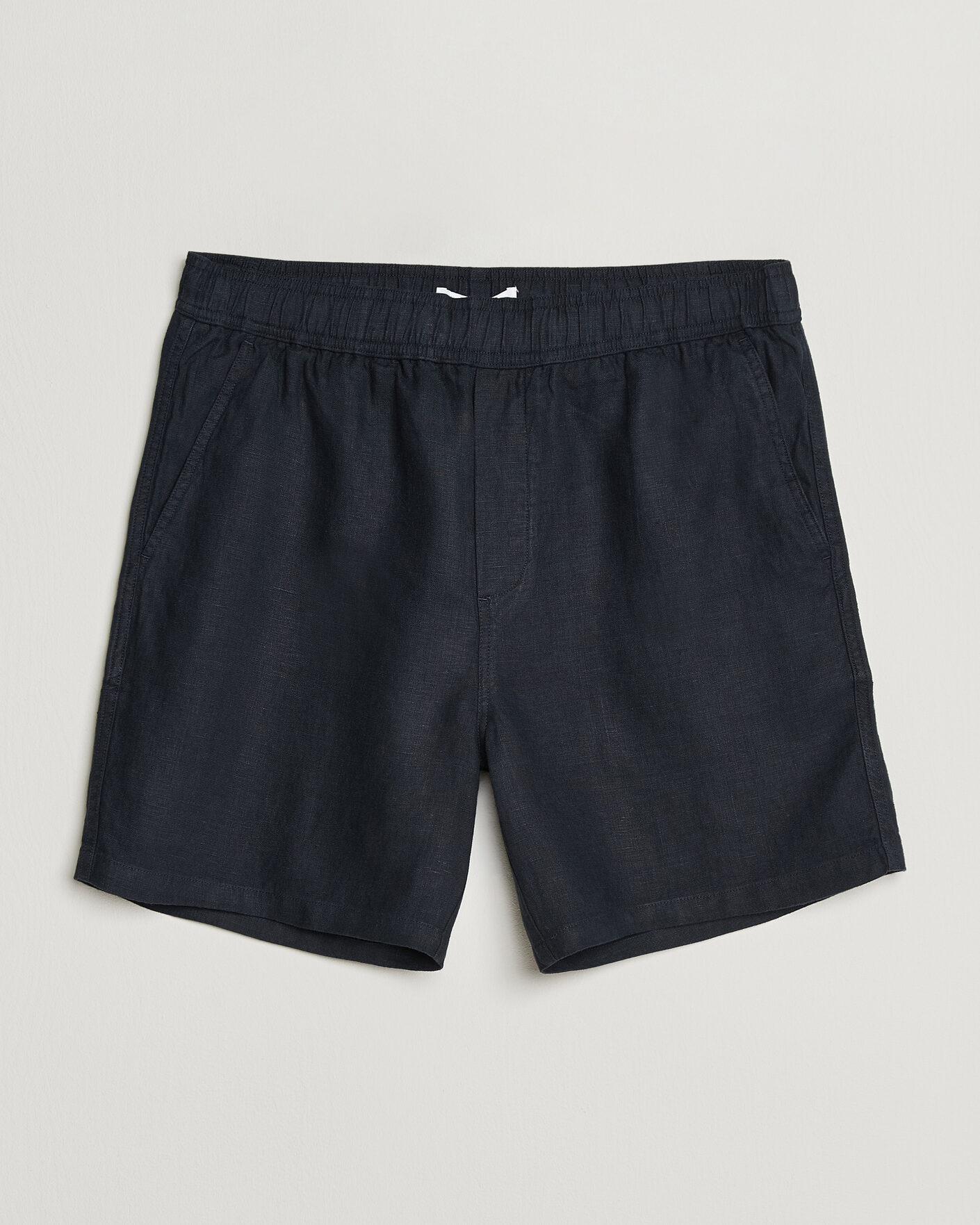 Herren | Shorts | Samsøe Samsøe | Jabari Linen Drawstring Shorts Salute Navy