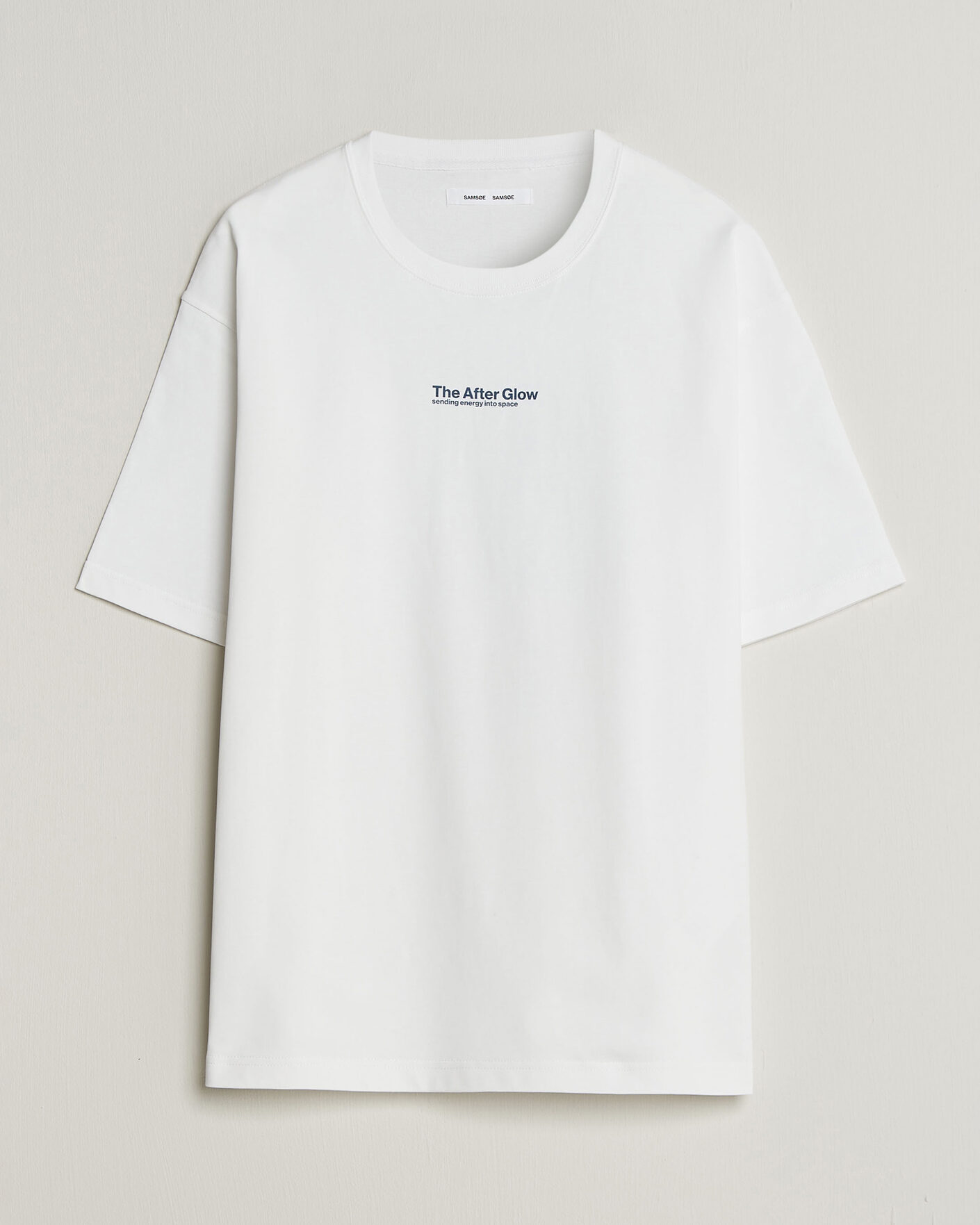 Herren | T-Shirts | Samsøe Samsøe | Uni Printed T-shirt White