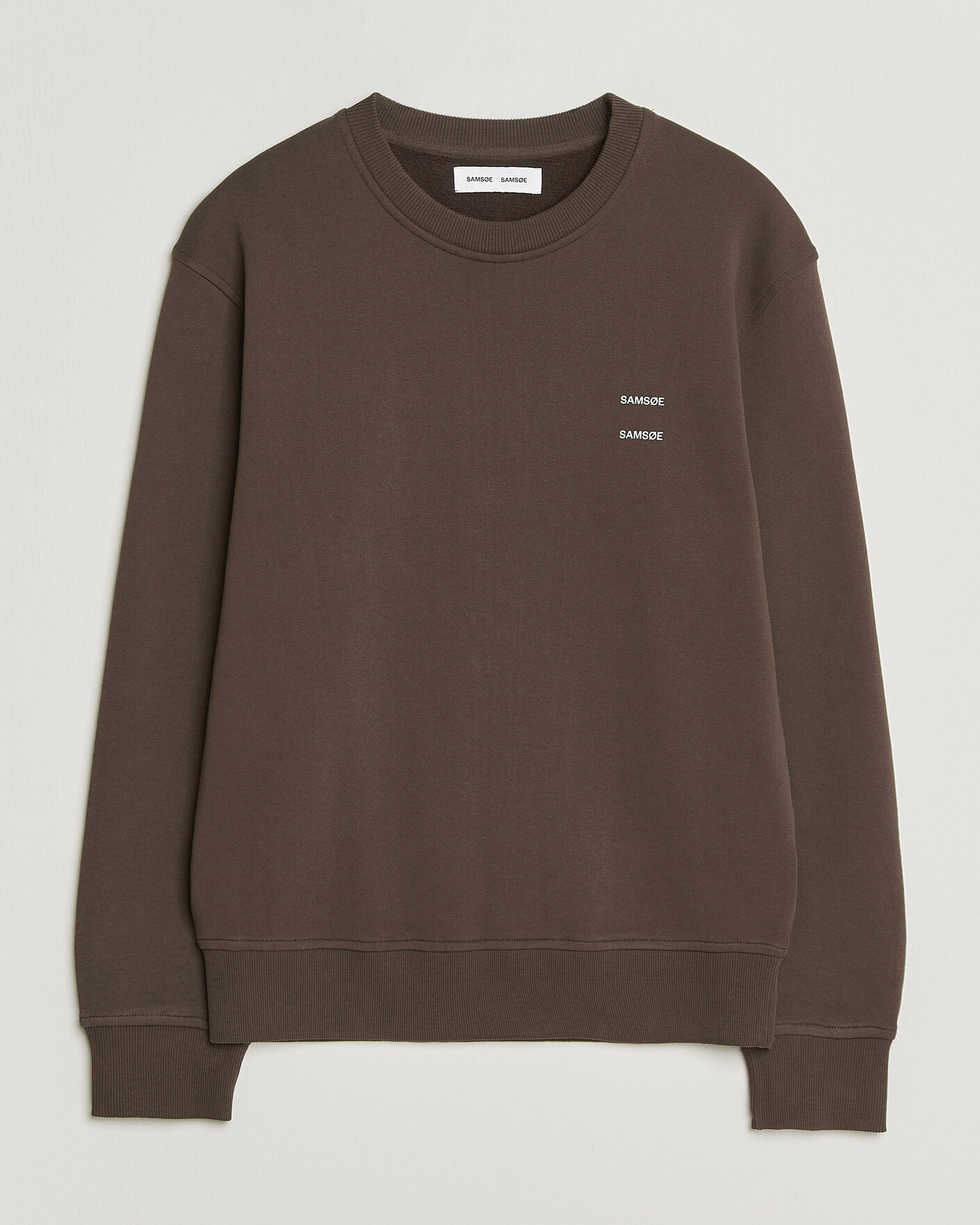 Herren | Pullover | Samsøe Samsøe | Joel Organic Cotton Sweatshirt Turkish Coffee