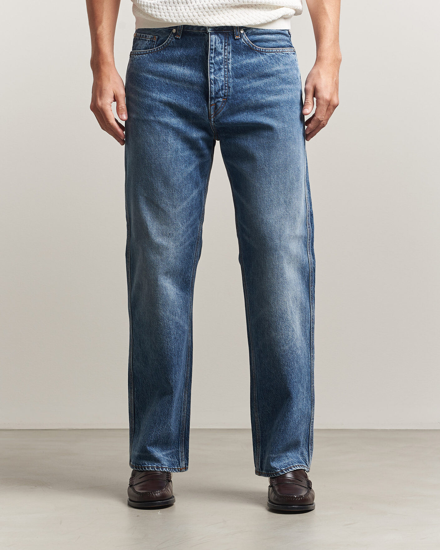 Herren | Jeans | Tiger of Sweden | Dash Jeans Medium Blue