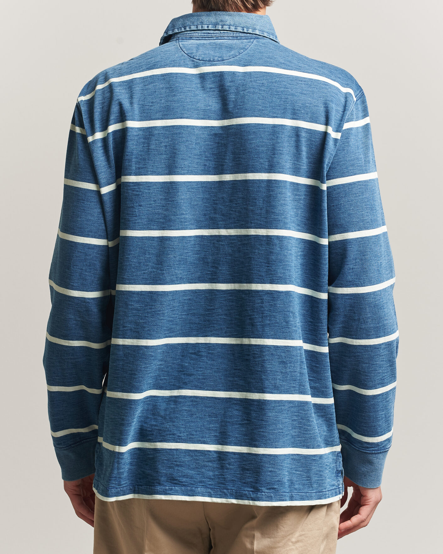 Herren | Pullover | Polo Ralph Lauren | Striped Indigo Rugby Newport Bear