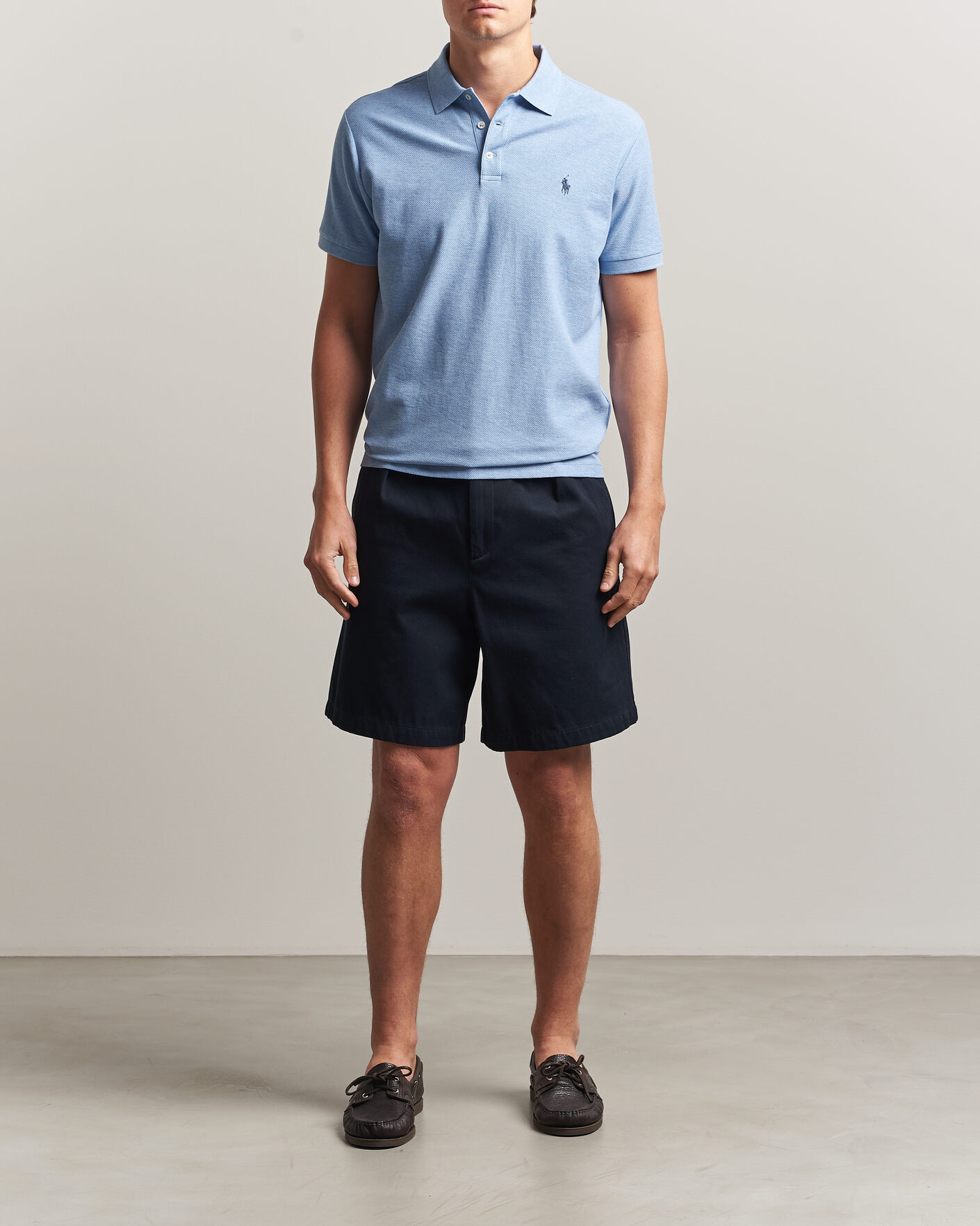 Herren | Poloshirts | Polo Ralph Lauren | Honeycomb Texture Polo Isle Heather