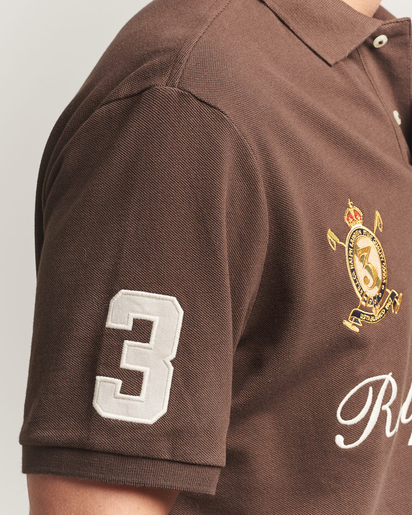 Herren | Poloshirts | Polo Ralph Lauren | Classic Fit Team Polo Nutmeg Brown