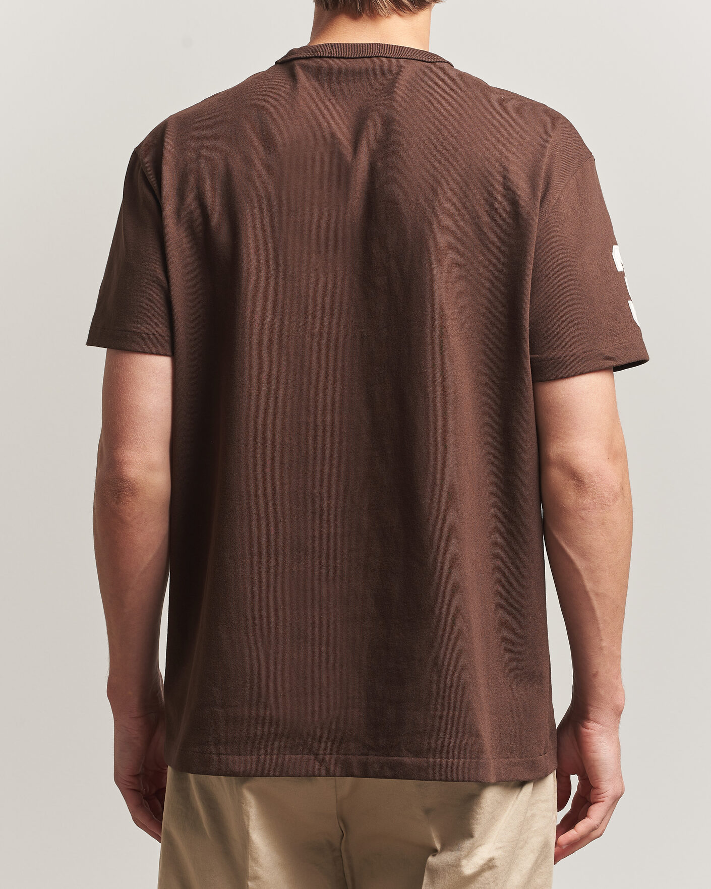 Herren | T-Shirts | Polo Ralph Lauren | Classic Fit Team T-shirt Nutmeg Brown
