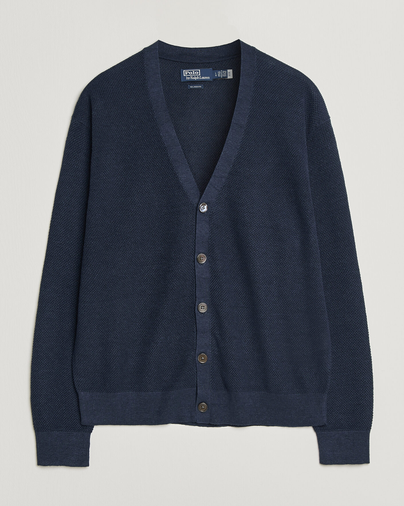 Herren | Pullover | Polo Ralph Lauren | Linen Cardigan Newport Navy
