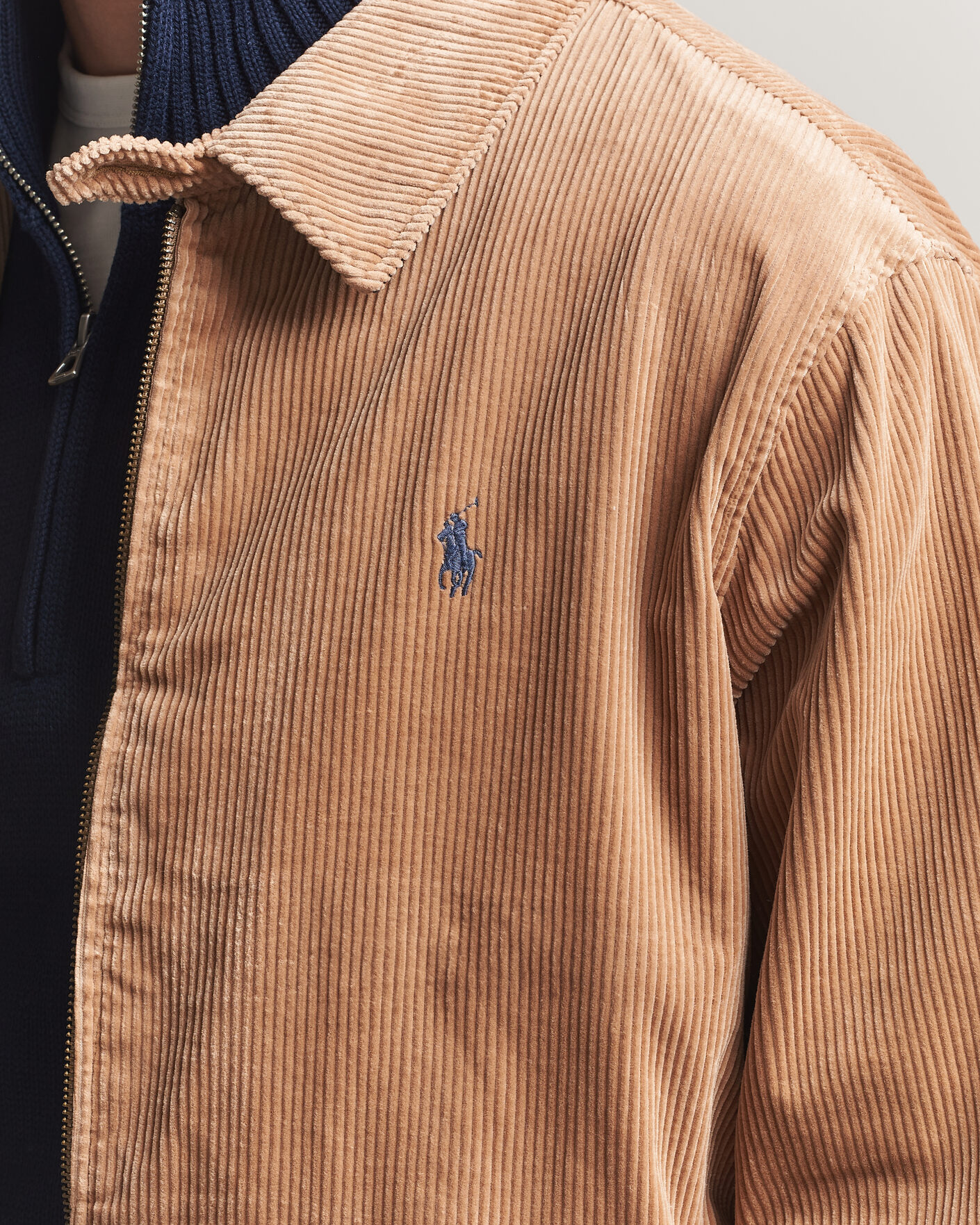 Herren | Jacken | Polo Ralph Lauren | Wale Corduroy Windbreaker Vintage Khaki