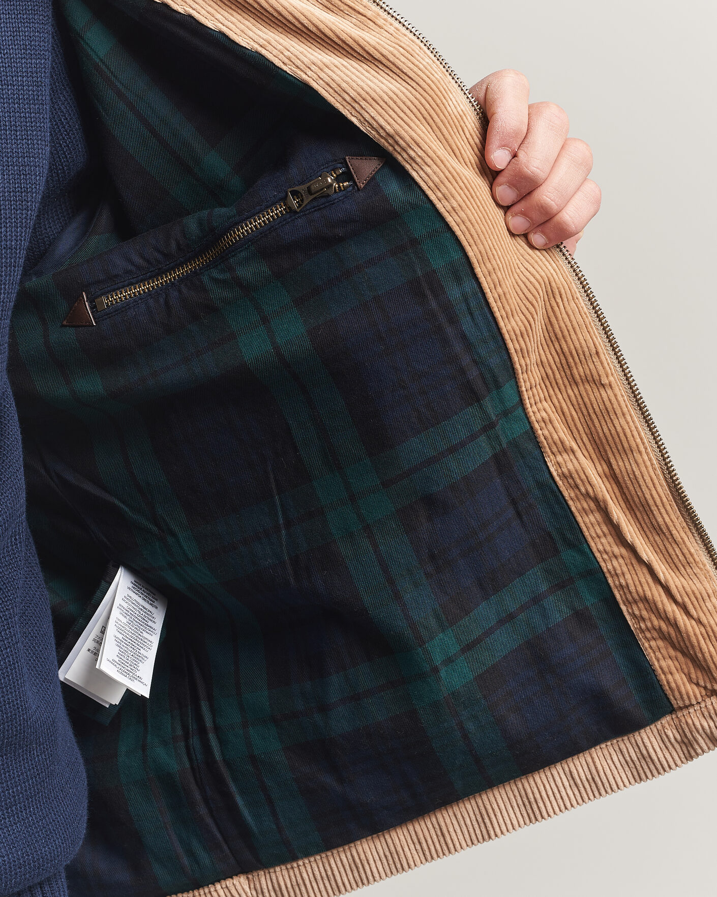 Herren | Jacken | Polo Ralph Lauren | Wale Corduroy Windbreaker Vintage Khaki