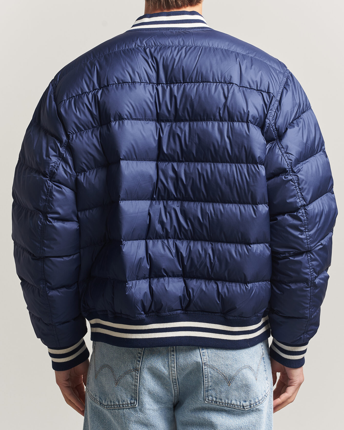 Herren | Jacken | Polo Ralph Lauren | Quilted Letterman Jacket Newport Navy