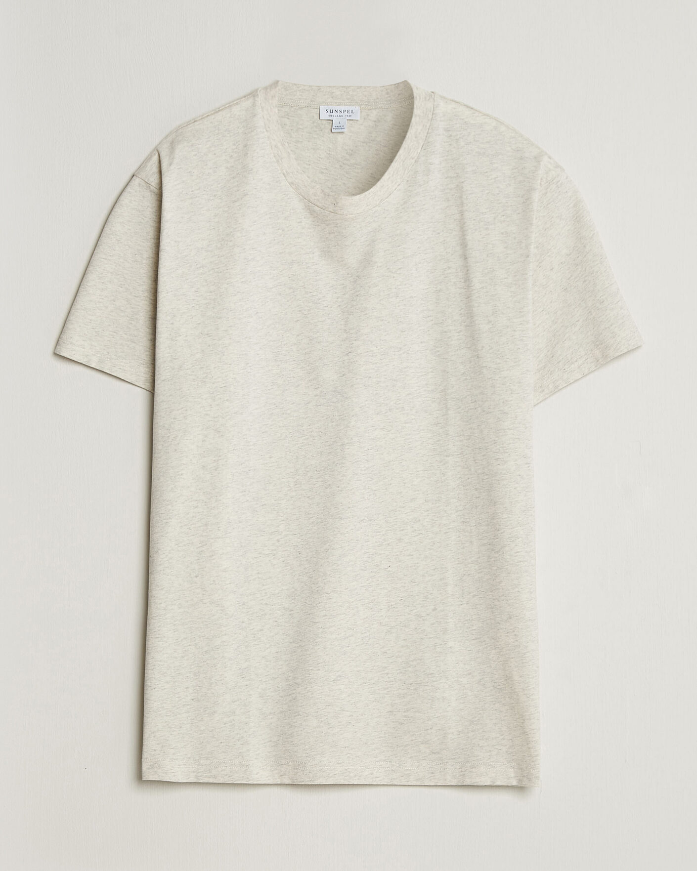 Herren | T-Shirts | Sunspel | Riviera Midweight T-Shirt Archive White