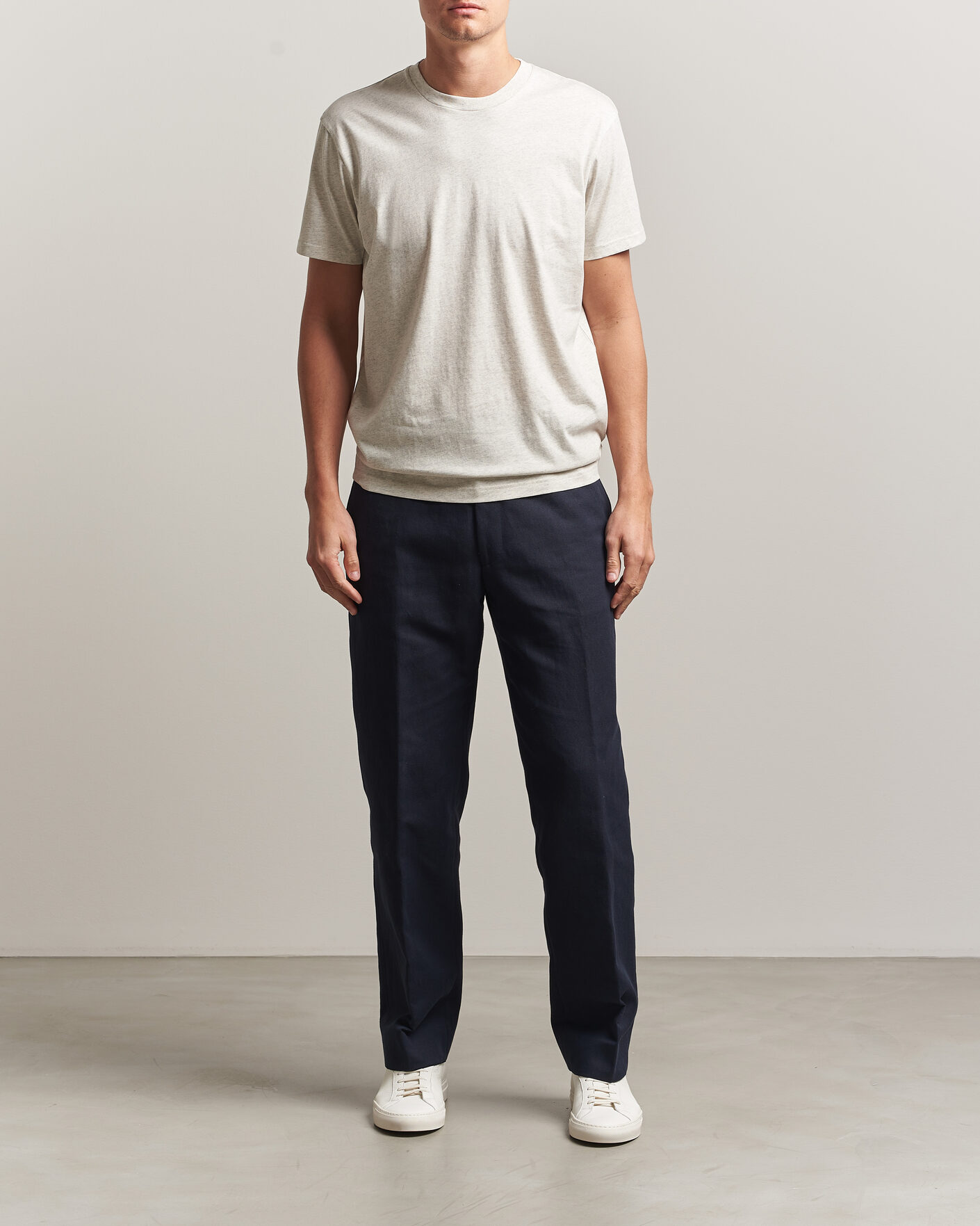 Herren | T-Shirts | Sunspel | Riviera Midweight T-Shirt Archive White