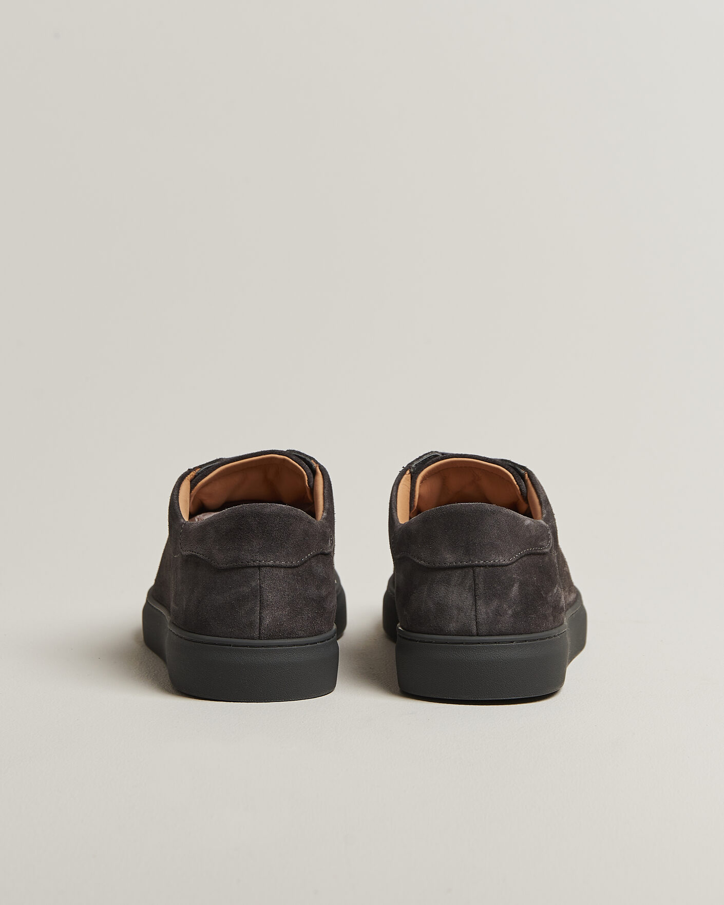 Herren | Sneaker | Myrqvist | Oaxen Monochrome III Sneakers Dark Grey Suede