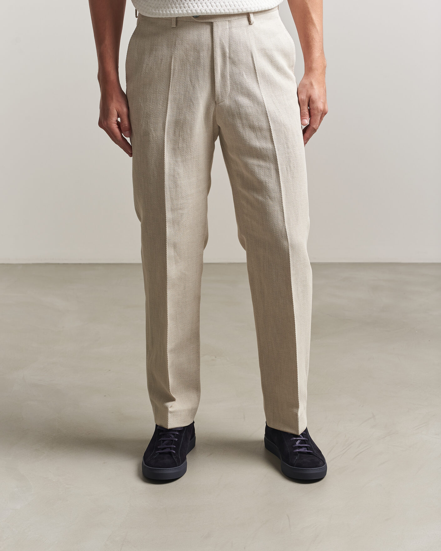 Herren | Sneaker | Myrqvist | Oaxen Monochrome III Sneakers Navy Suede