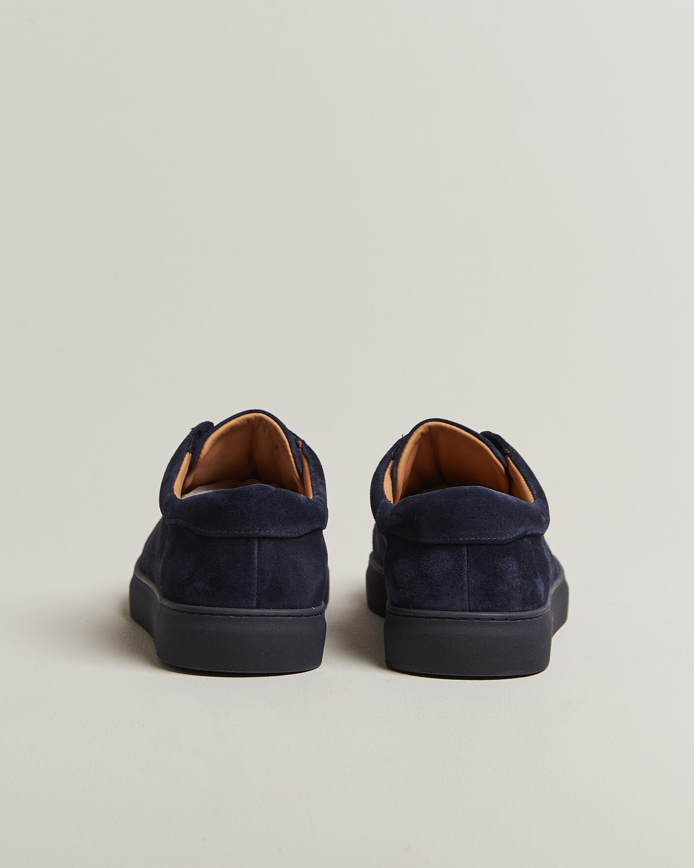Herren | Sneaker | Myrqvist | Alnö Monochrome II Sneakers Midnight Blue Suede