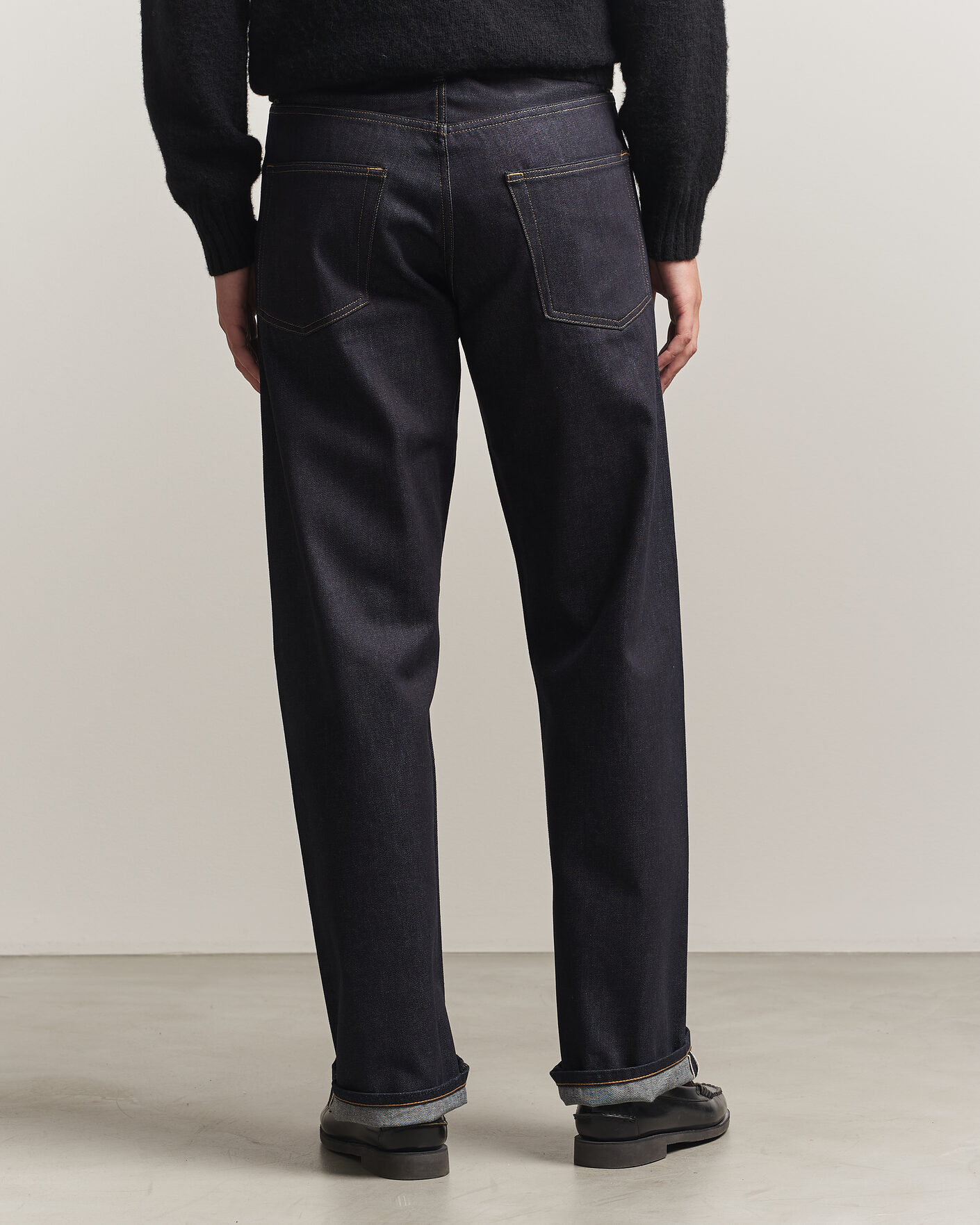 Herren | Hosen | Sunflower | Loose Selvedge Jeans Raw Indigo