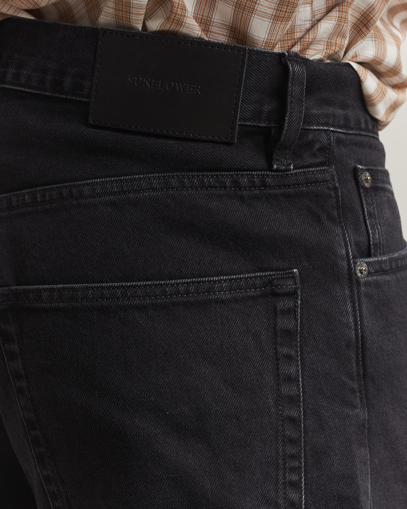 Herren | Hosen | Sunflower | Loose Jeans Washed Black