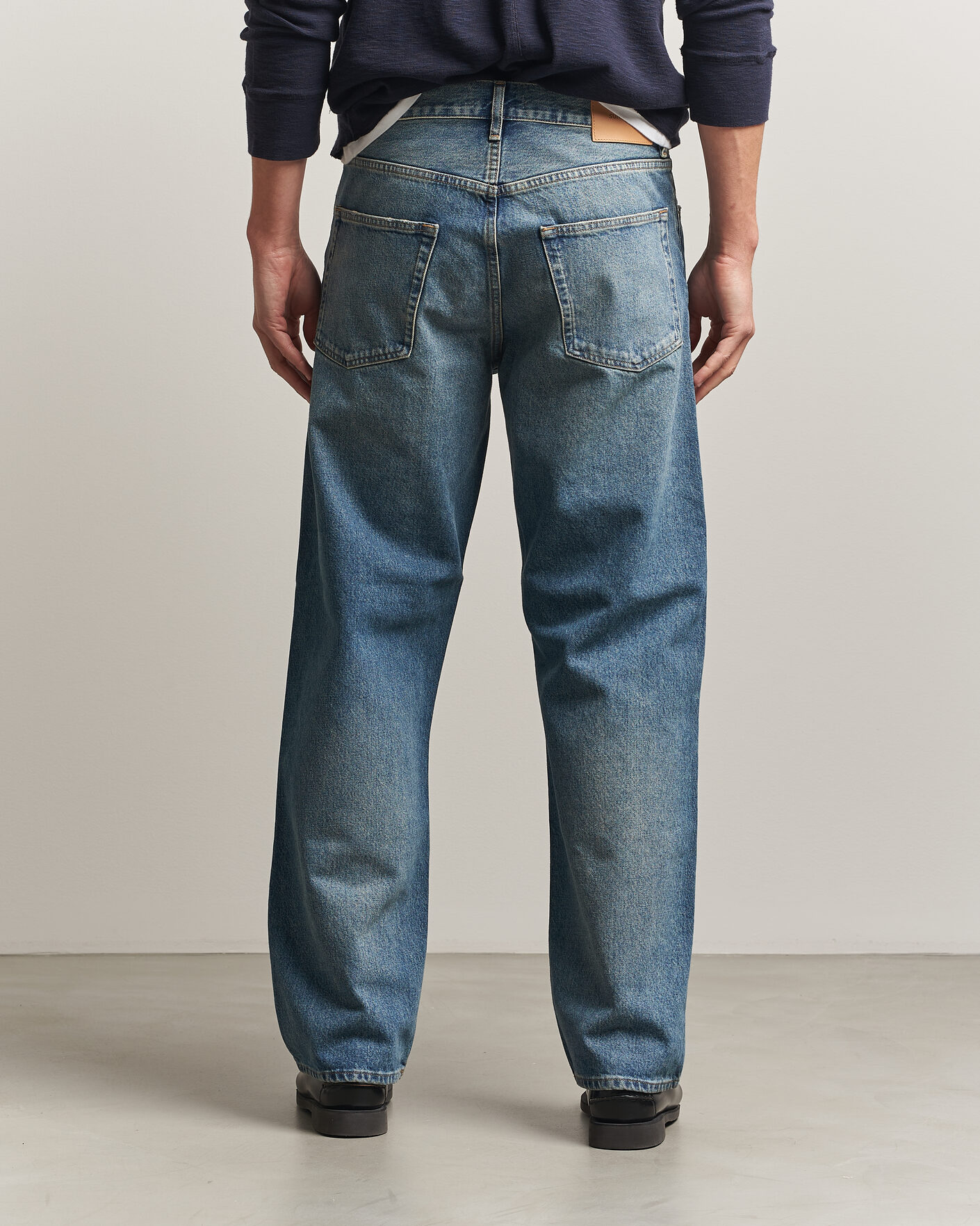 Herren | Jeans | Sunflower | Loose Jeans Blue Vintage