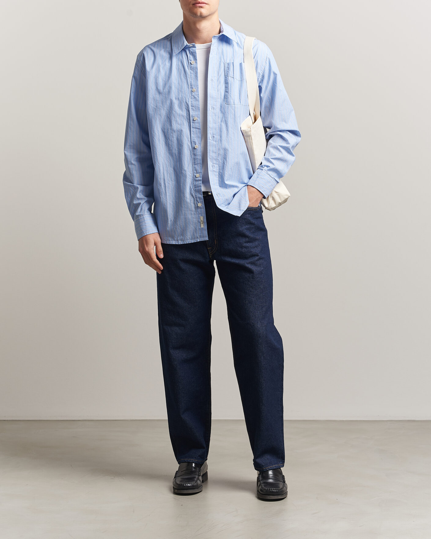 Herren | Hemden | Forét | Maple Regular Fit Poplin Shirt Light Blue