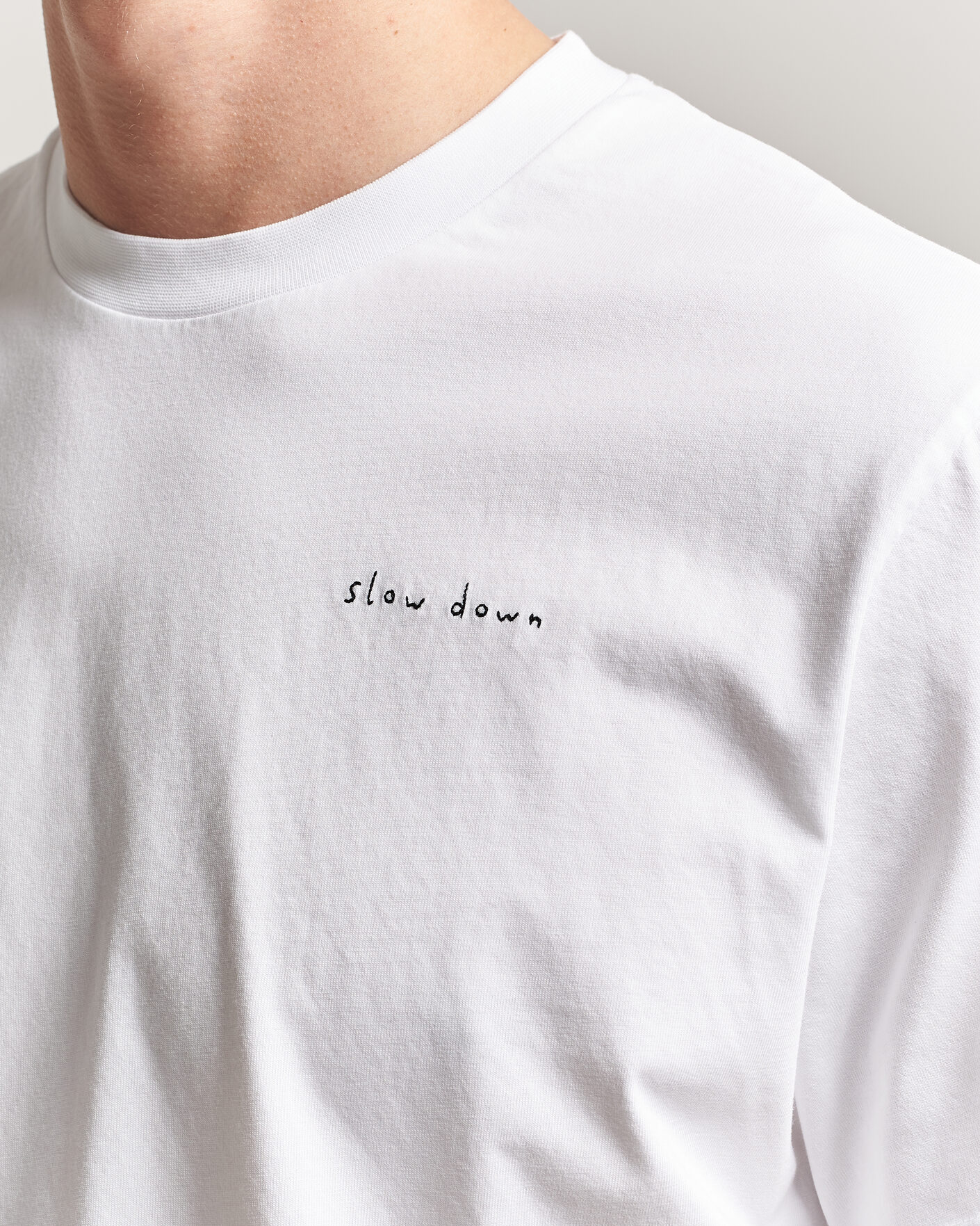 Herren | T-Shirts | Forét | Slow Down T-Shirt White