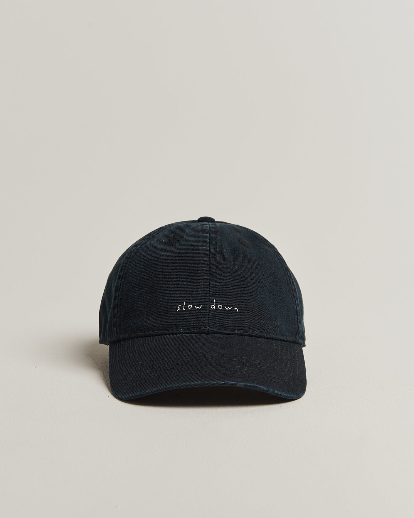 Herren | Forét Slow Down Washed Cap Black | Forét | Slow Down Washed Cap Black