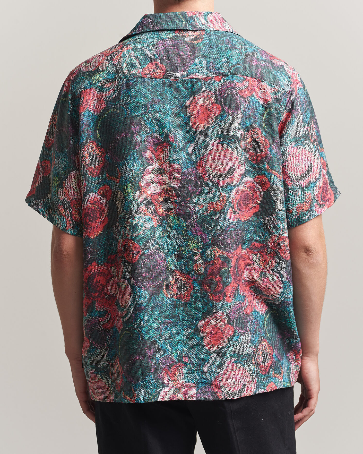 Herren | Hemden | LES DEUX | Bouquet AOP Short Sleeve Shirt Multi