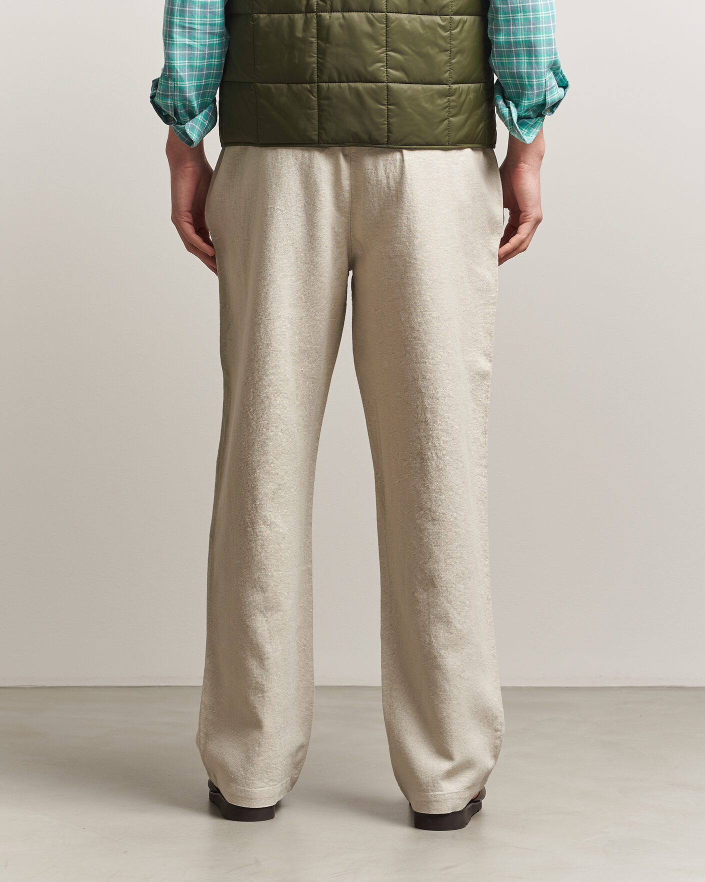Herren | Hosen | LES DEUX | Linen Casual Pants Light Sand